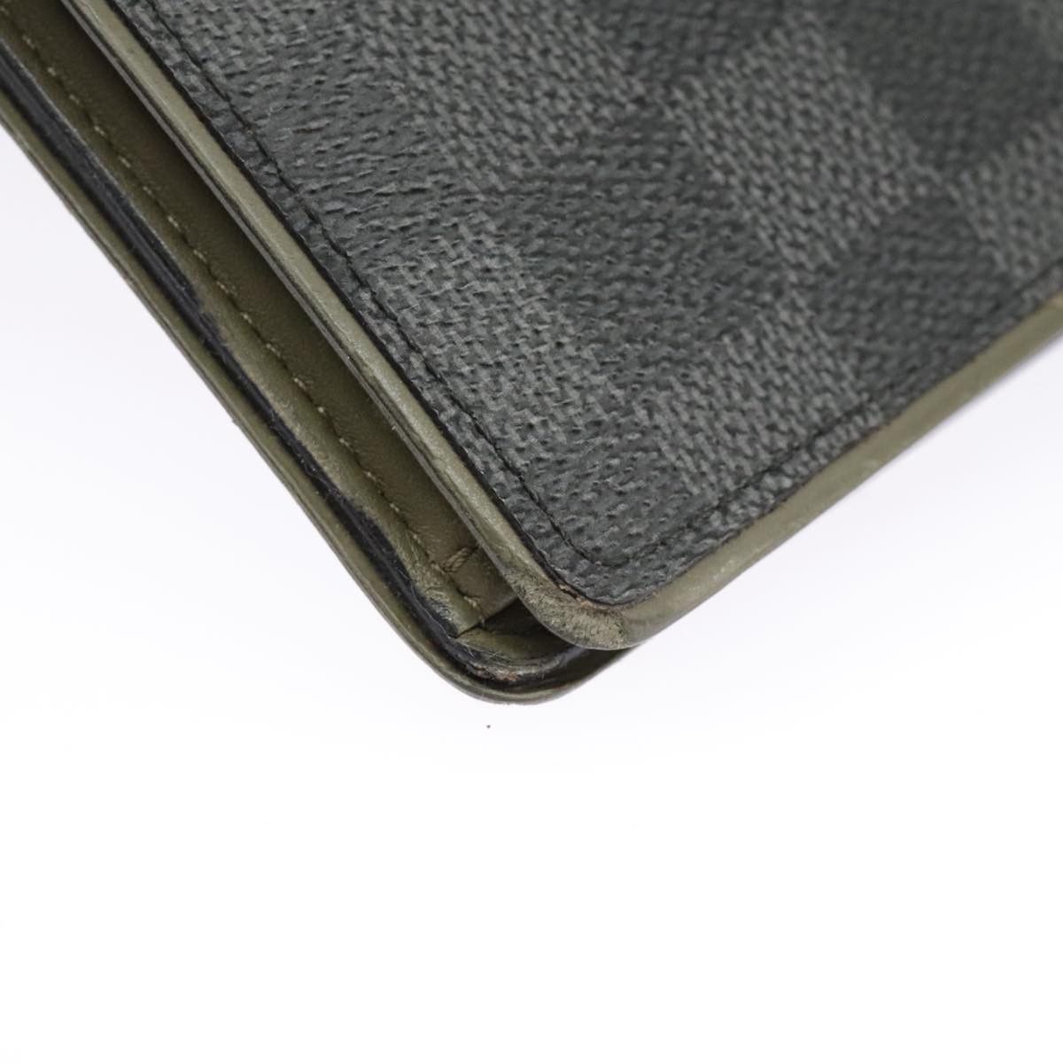 Louis Vuitton Brazza Black Canvas Wallet (Pre-Owned) Size ONE SIZE - 7 Thumbnail