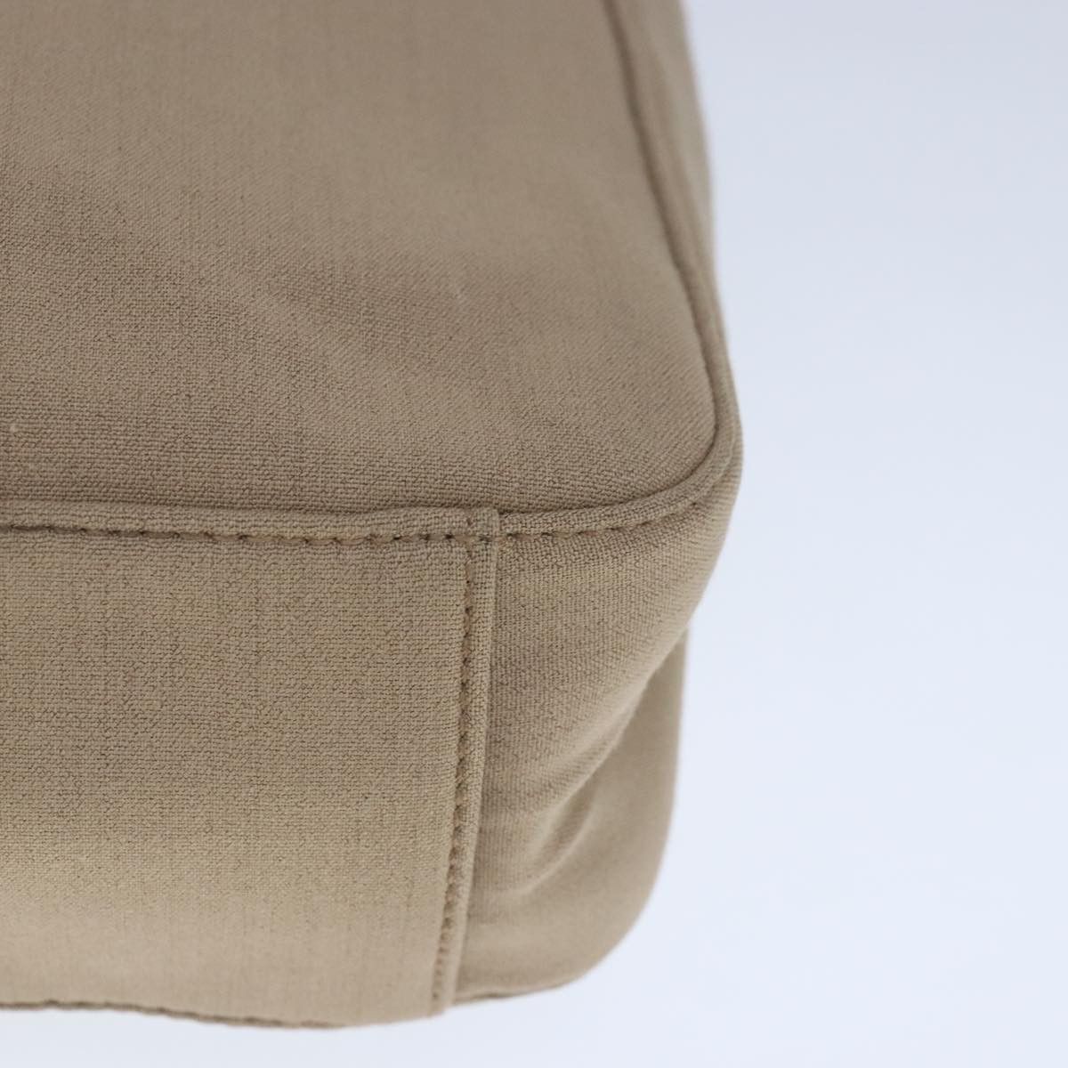 Prada Tessuto Beige Canvas Shoulder Bag (Pre-Owned) Size ONE SIZE - 8 Thumbnail