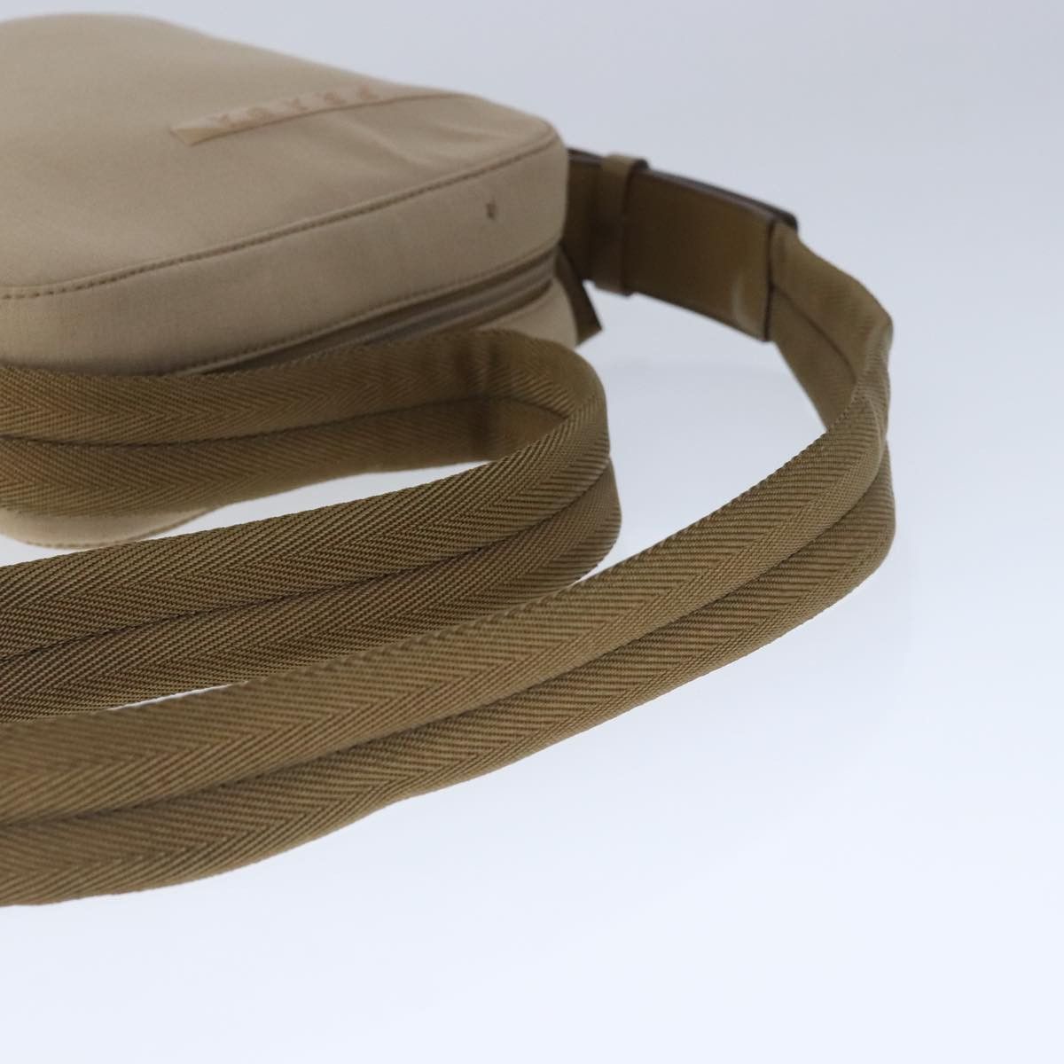Prada Tessuto Beige Canvas Shoulder Bag (Pre-Owned) Size ONE SIZE - 5 Thumbnail