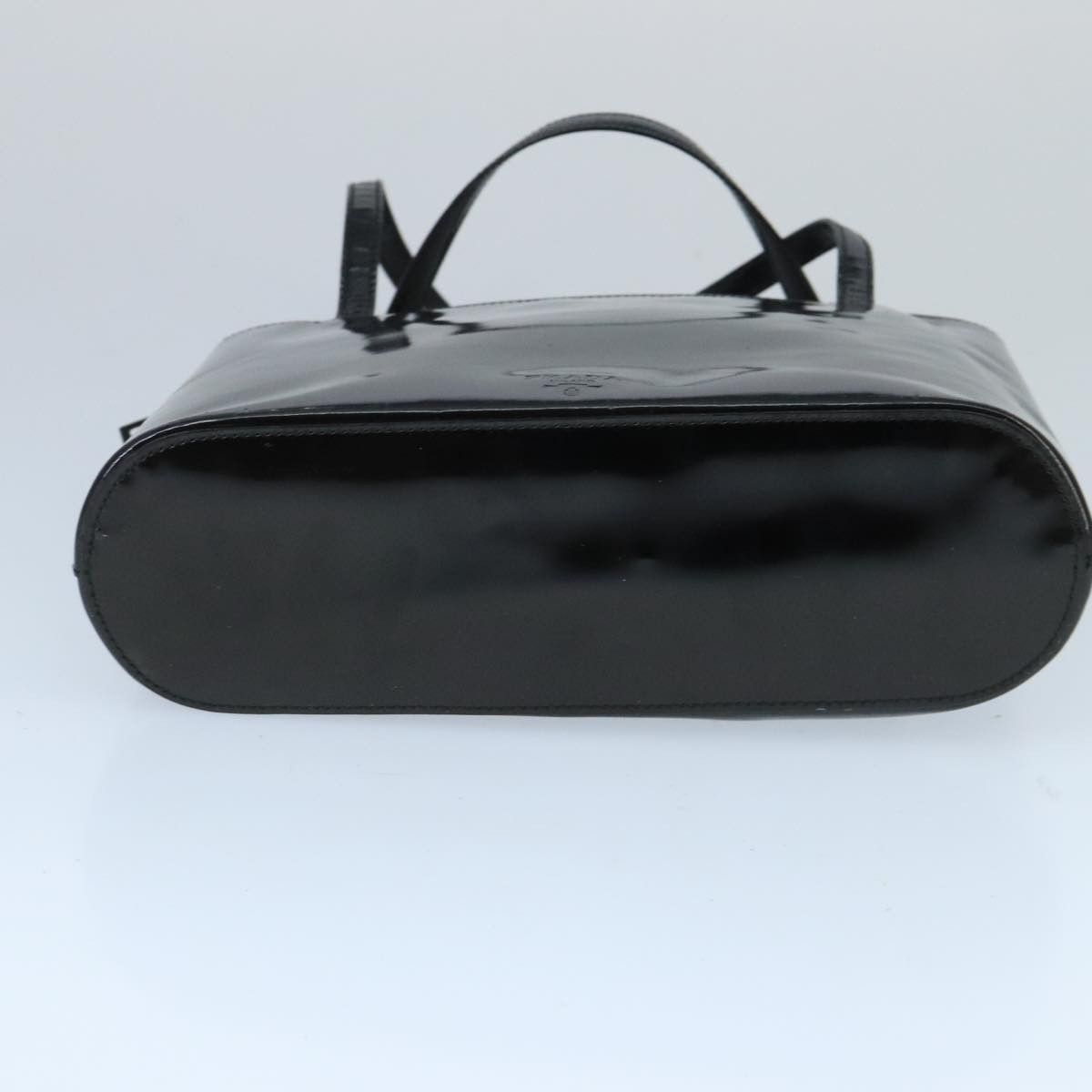 Prada Black Leather Handbag (Pre-Owned) Size ONE SIZE - 5 Thumbnail