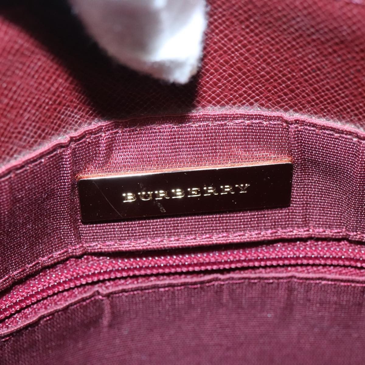 Burberry Nova Check Beige Canvas Tote Bag (Pre-Owned) Size ONE SIZE - 14 Thumbnail