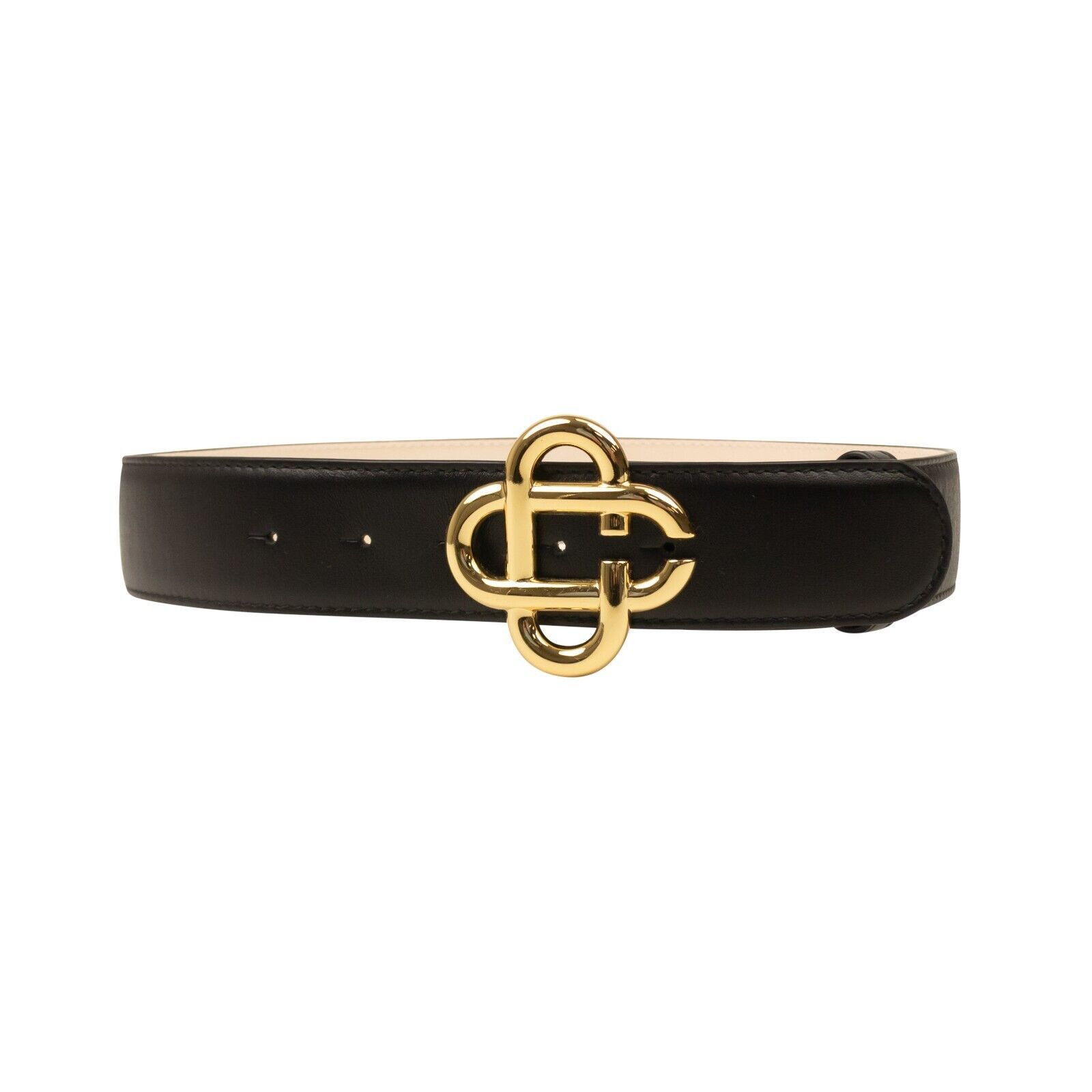 Black Logo Belt Size 2024 90