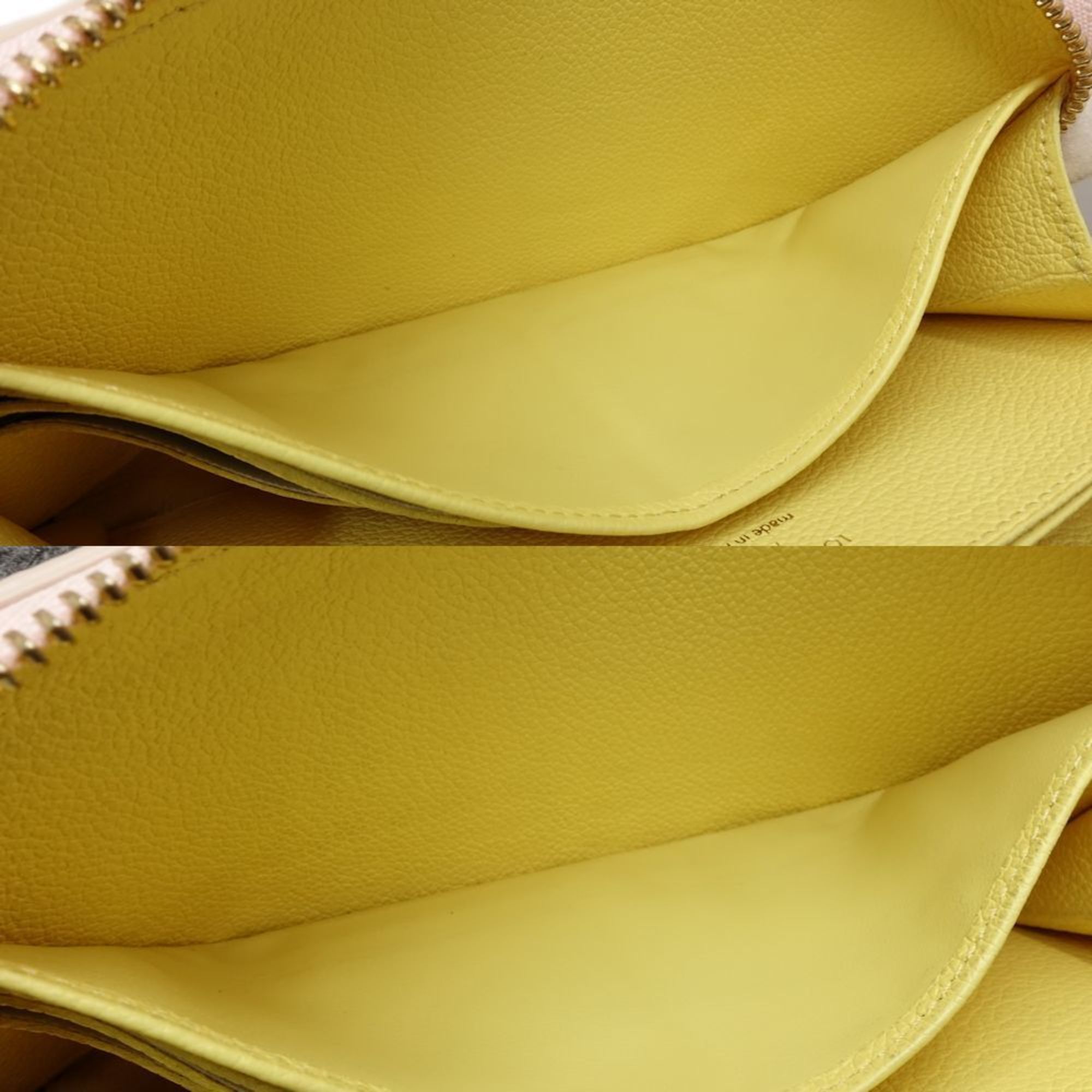 Louis Vuitton Louis Vuitton Long Wallet M81279 Zippy Monogram Empreinte Pink Beige Yellow 181019 Size ONE SIZE - 9 Thumbnail
