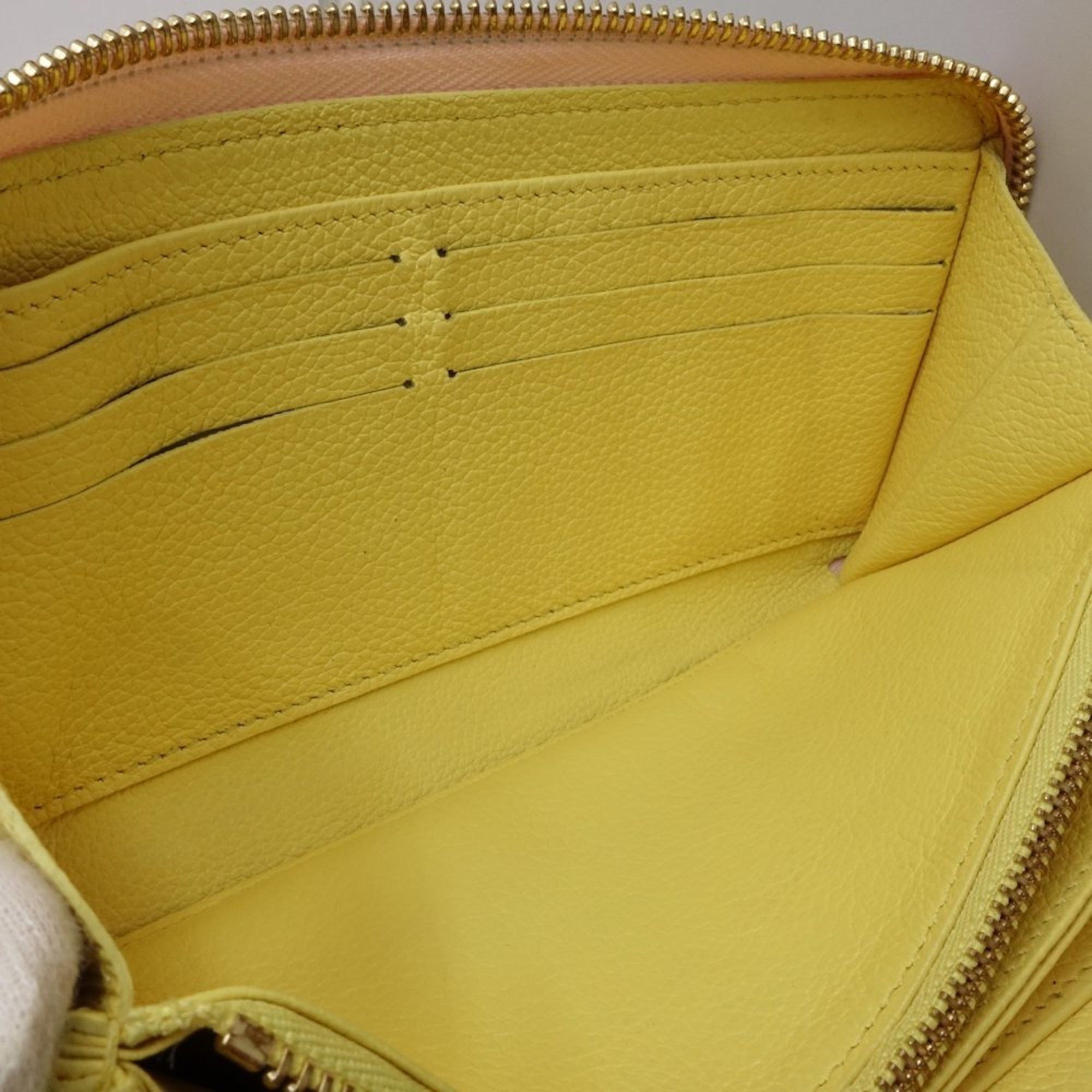 Louis Vuitton Louis Vuitton Long Wallet M81279 Zippy Monogram Empreinte Pink Beige Yellow 181019 Size ONE SIZE - 7 Thumbnail