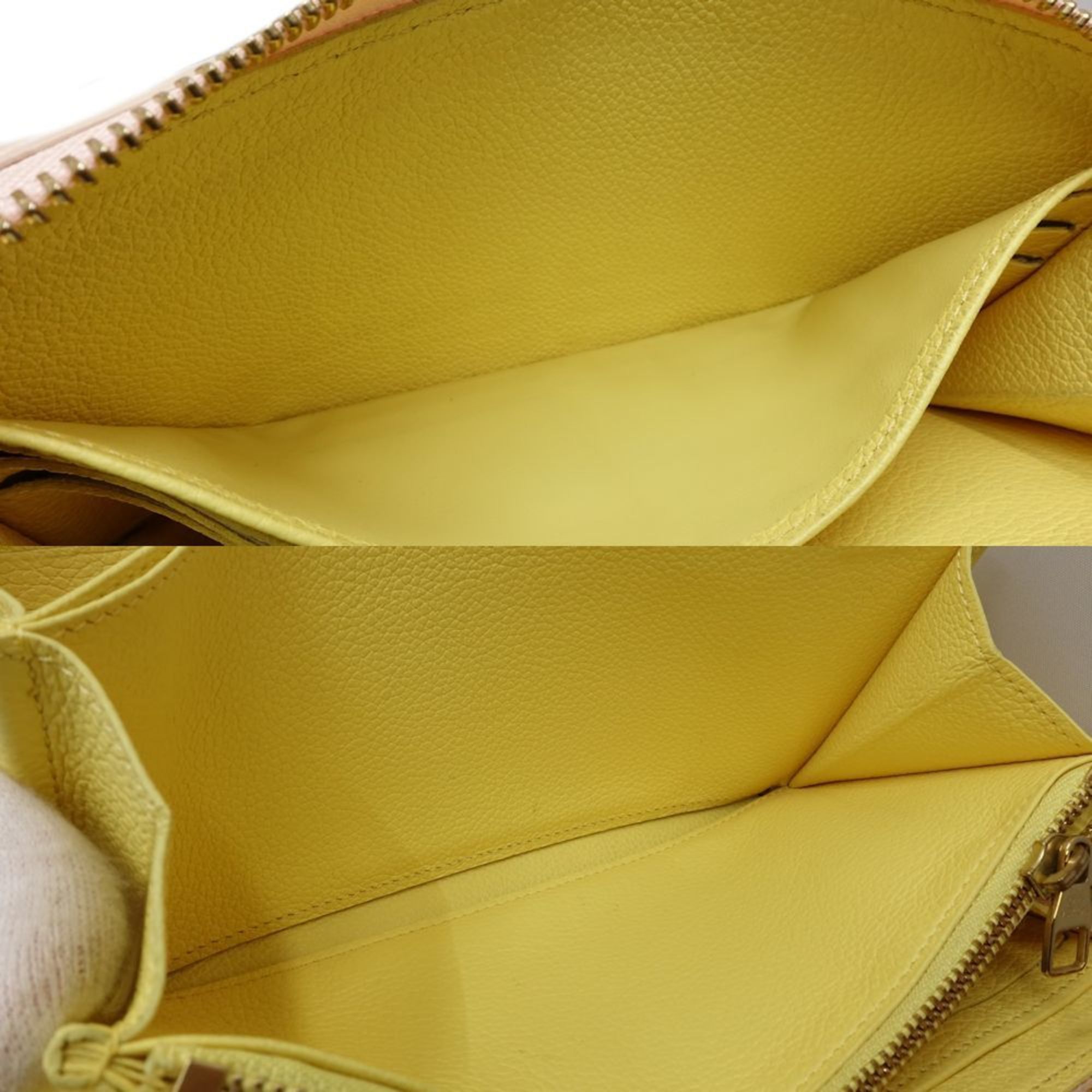 Louis Vuitton Louis Vuitton Long Wallet M81279 Zippy Monogram Empreinte Pink Beige Yellow 181019 Size ONE SIZE - 6 Thumbnail