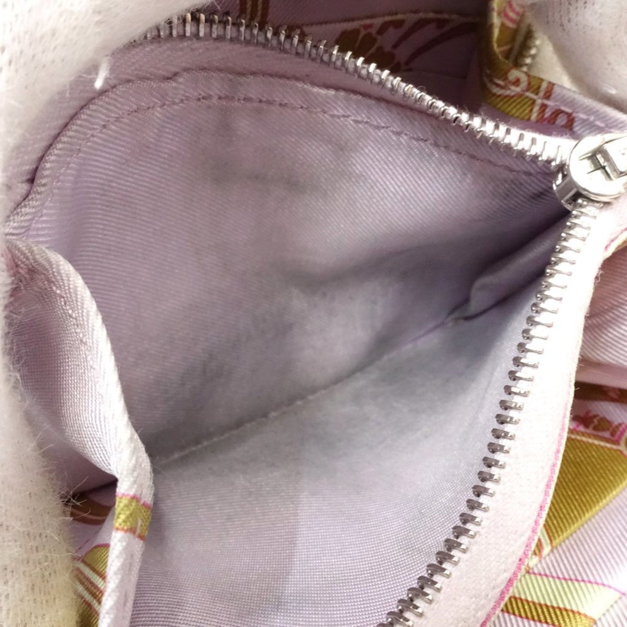 Hermes Hermes Wallet/Coin Case Azap Compact Silk In Coin Purse Veau Epsom x Crepe Mauve Pale 180990 Size ONE SIZE - 6 Thumbnail