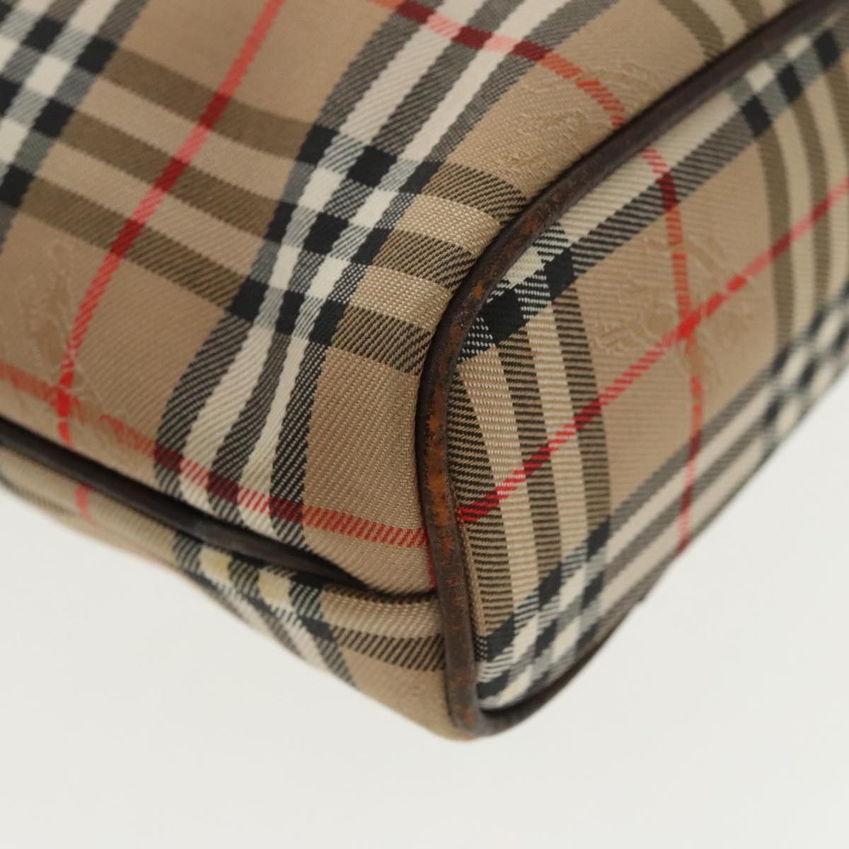 Burberry Nova Check Beige Canvas Clutch Bag (Pre-Owned) Size ONE SIZE - 7 Thumbnail