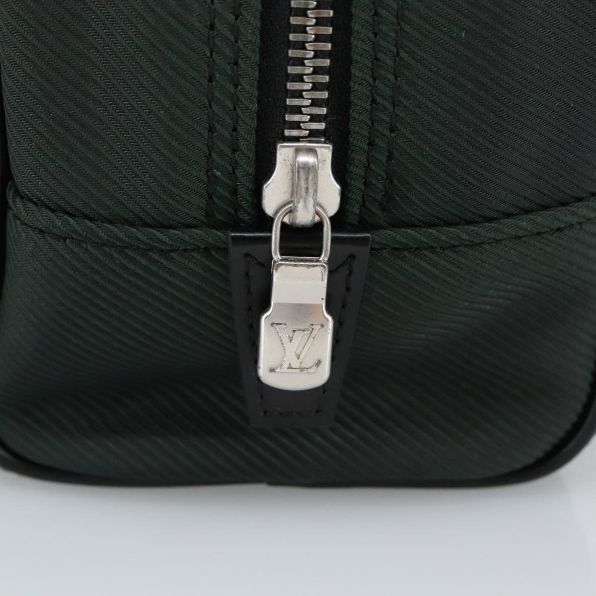 Louis Vuitton Parana Green Canvas Clutch Bag (Pre-Owned) Size ONE SIZE - 7 Thumbnail