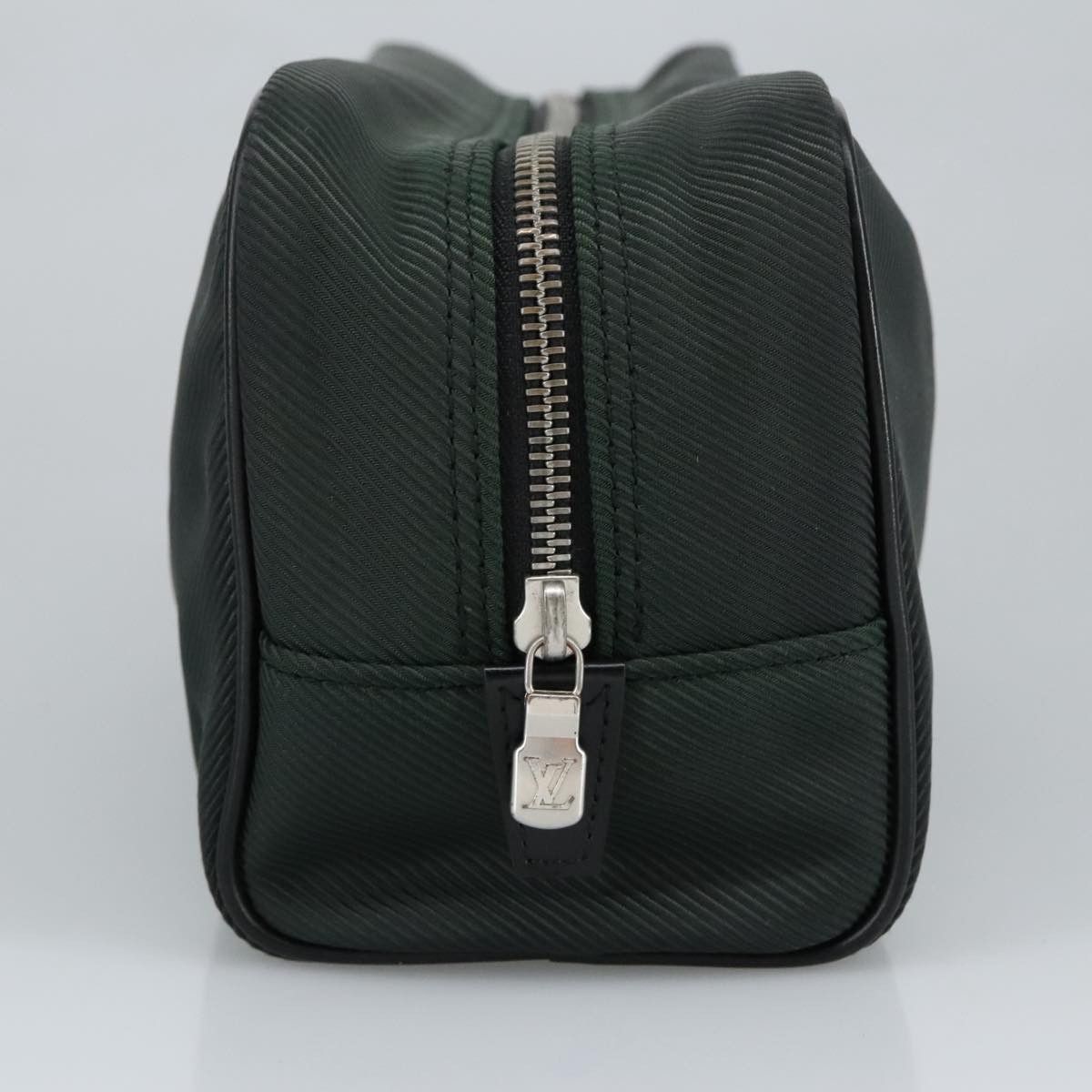 Louis Vuitton Parana Green Canvas Clutch Bag (Pre-Owned) Size ONE SIZE - 3 Thumbnail