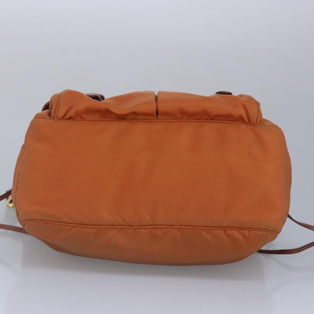Prada Re-Nylon Orange Synthetic Shoulder Bag (Pre-Owned) Size ONE SIZE - 18 Thumbnail