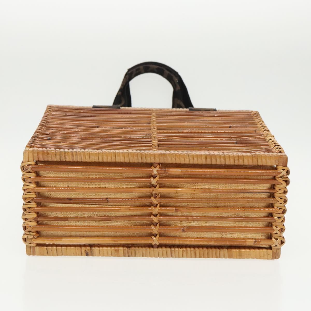 Fendi Basket Beige Canvas Handbag (Pre-Owned) Size ONE SIZE - 9 Thumbnail