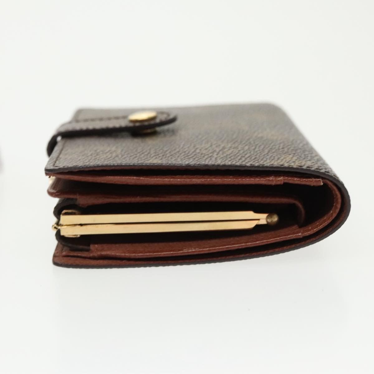 Louis Vuitton Viennois Brown Canvas Wallet (Pre-Owned) Size ONE SIZE - 4 Thumbnail