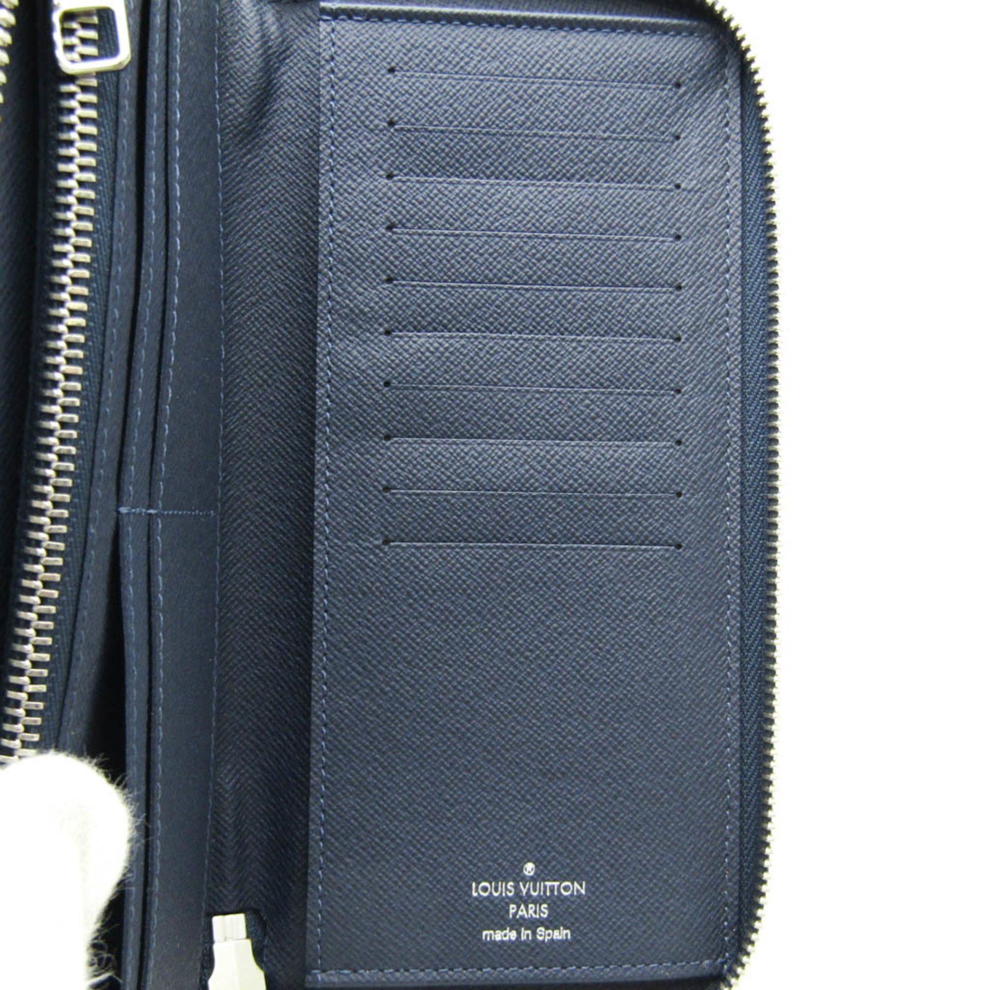 Louis Vuitton Zippy Wallet Navy Leather Wallet (Pre-Owned) Size ONE SIZE - 8 Thumbnail