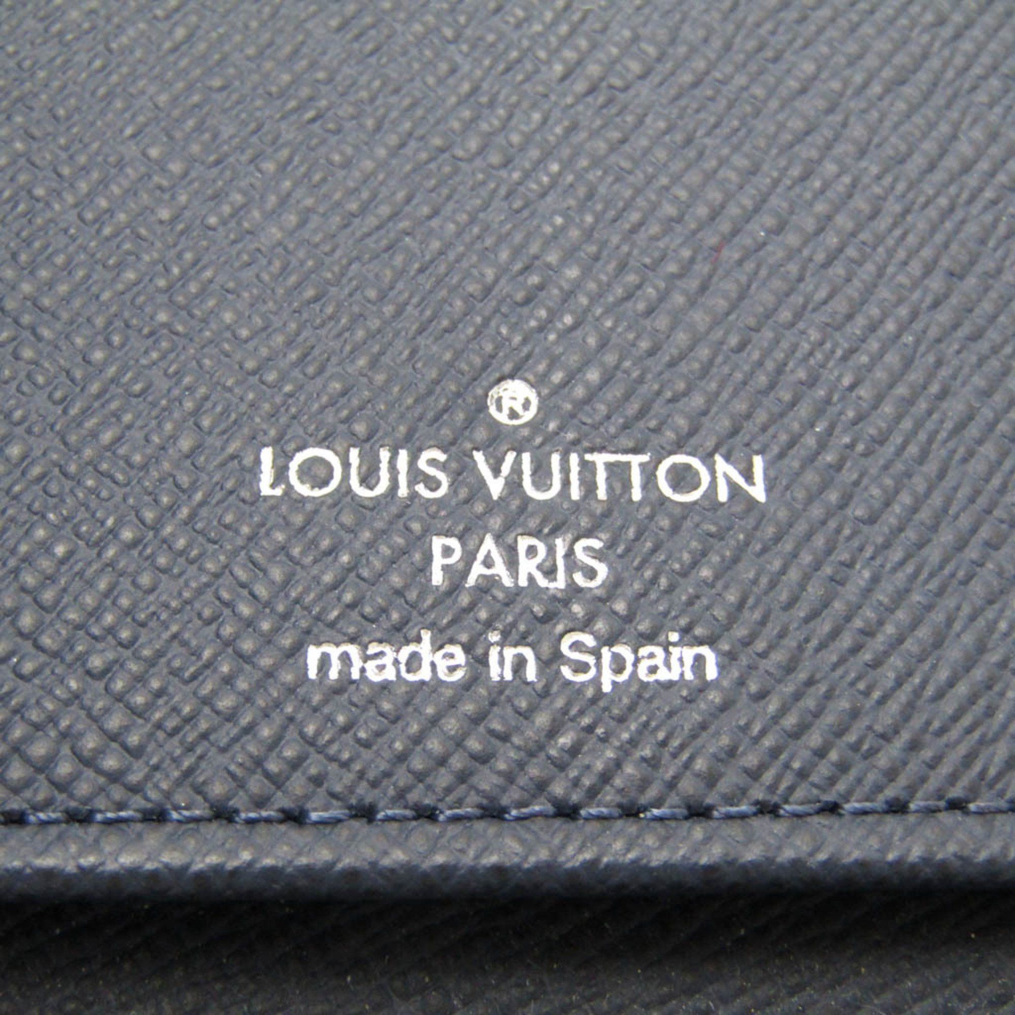 Louis Vuitton Zippy Wallet Navy Leather Wallet (Pre-Owned) Size ONE SIZE - 9 Thumbnail