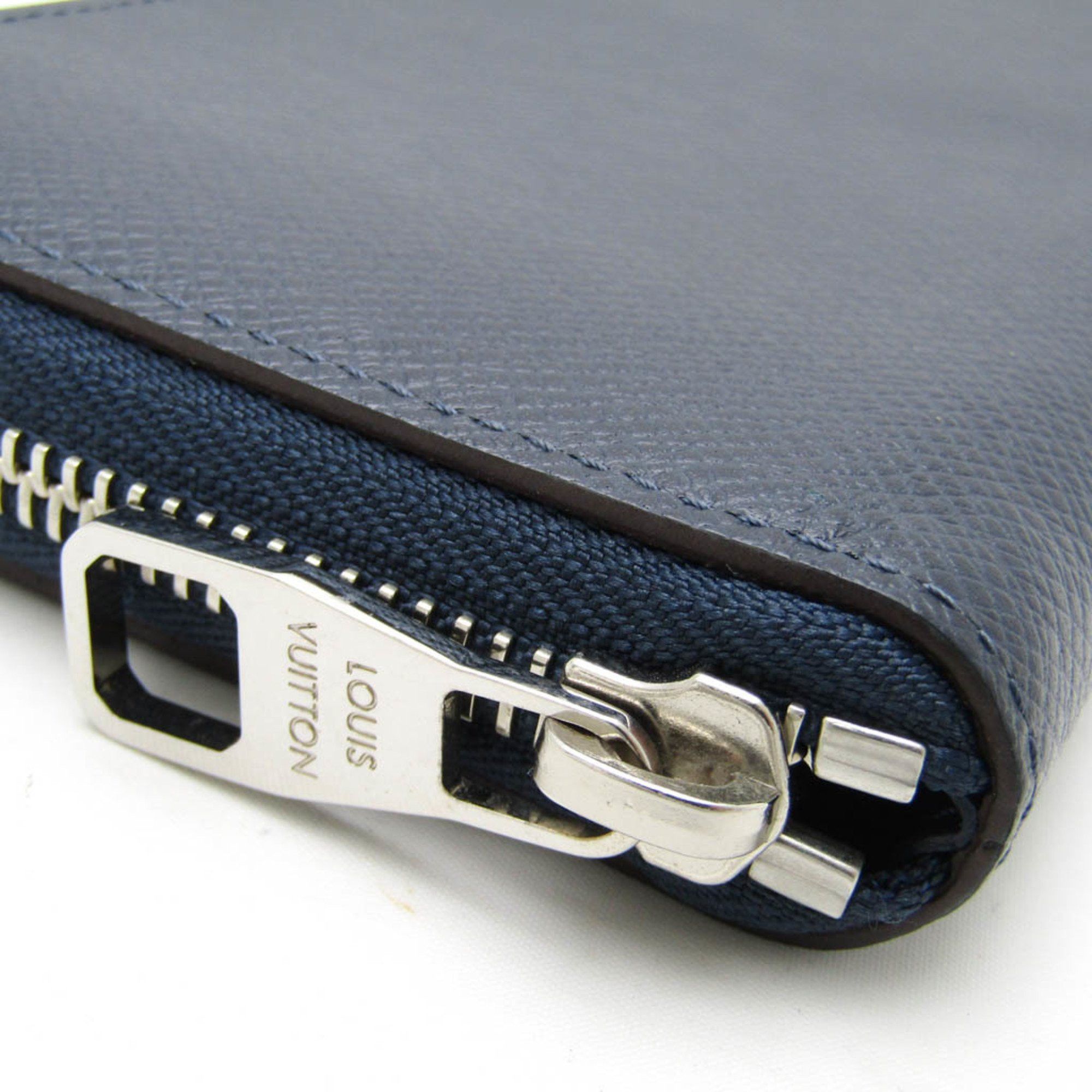 Louis Vuitton Zippy Wallet Navy Leather Wallet (Pre-Owned) Size ONE SIZE - 3 Thumbnail