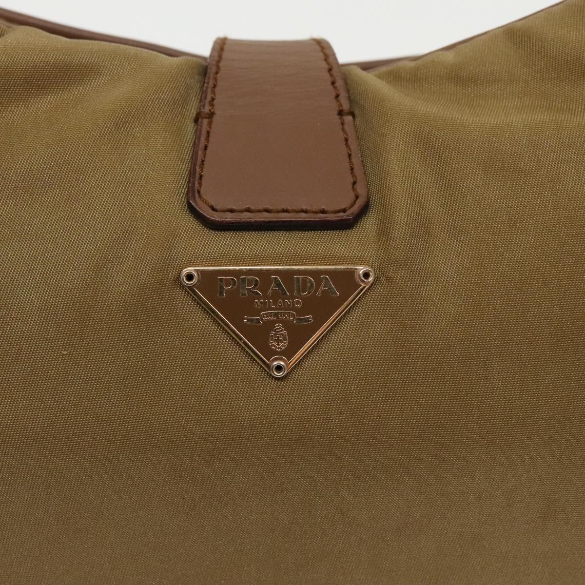 Prada Tessuto Beige Synthetic Handbag (Pre-Owned) Size ONE SIZE - 20 Thumbnail