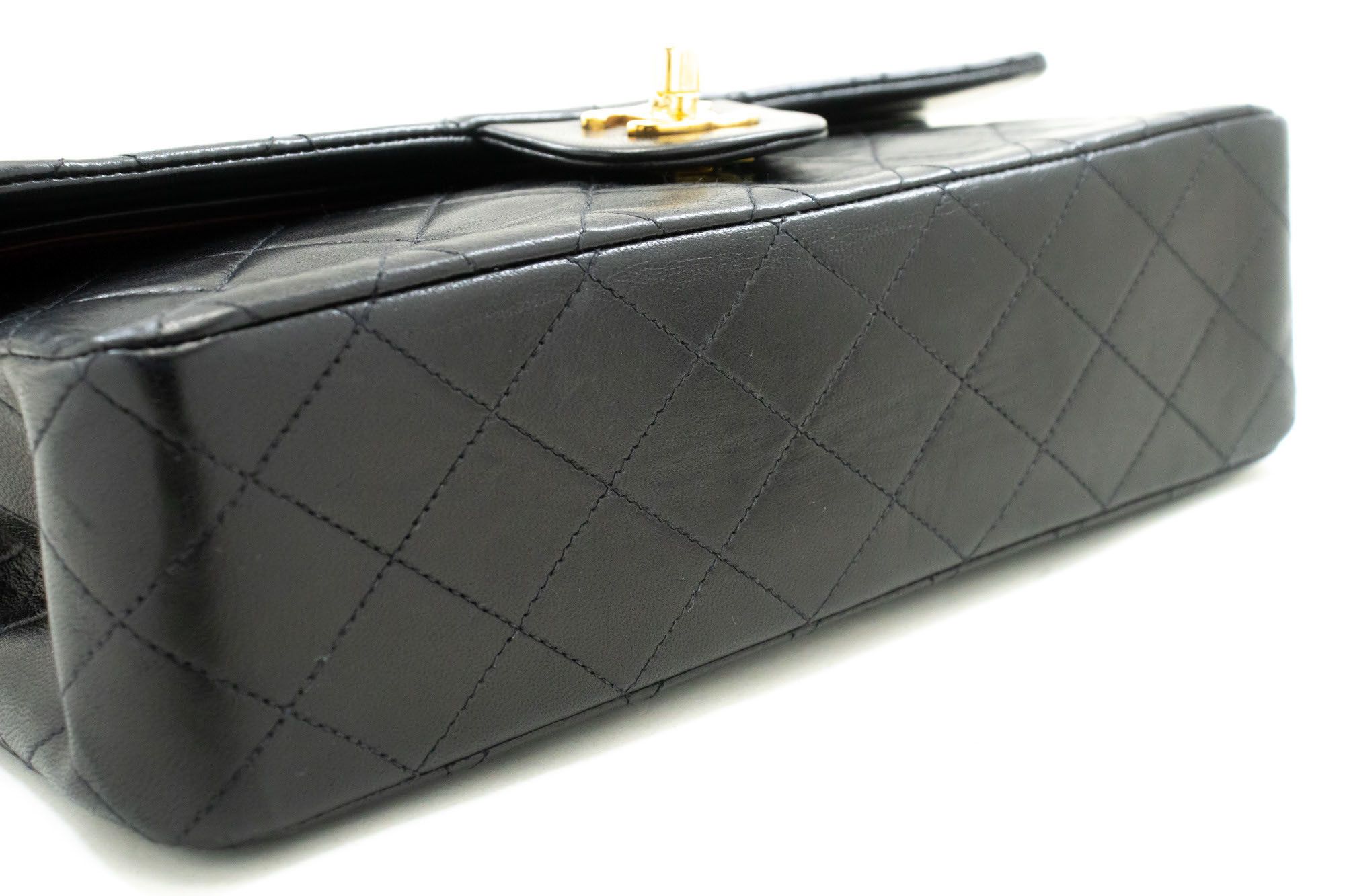 Chanel Timeless 26 Black Leather Shoulder Bag (Pre-Owned) Size ONE SIZE - 4 Thumbnail