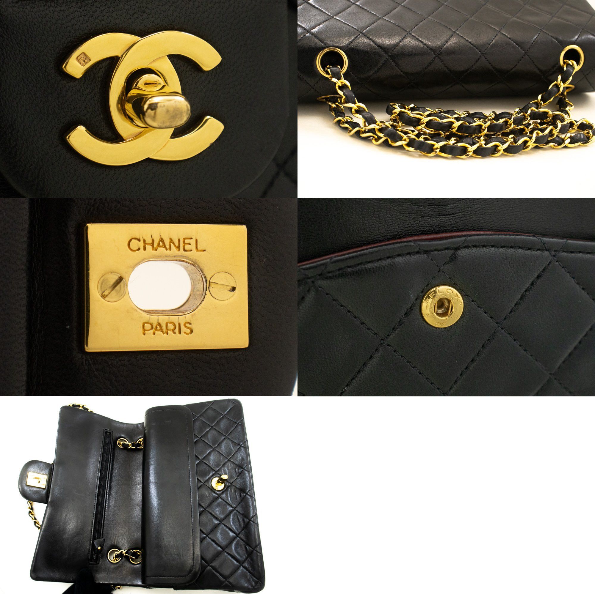 Chanel Timeless 26 Black Leather Shoulder Bag (Pre-Owned) Size ONE SIZE - 6 Thumbnail