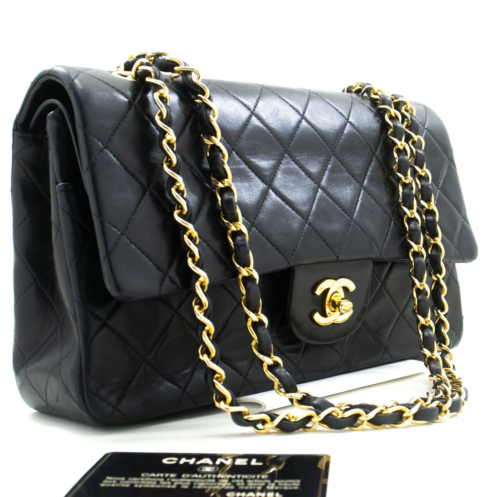 Chanel Timeless 26 Black Leather Shoulder Bag (Pre-Owned) Size ONE SIZE - 11 Thumbnail