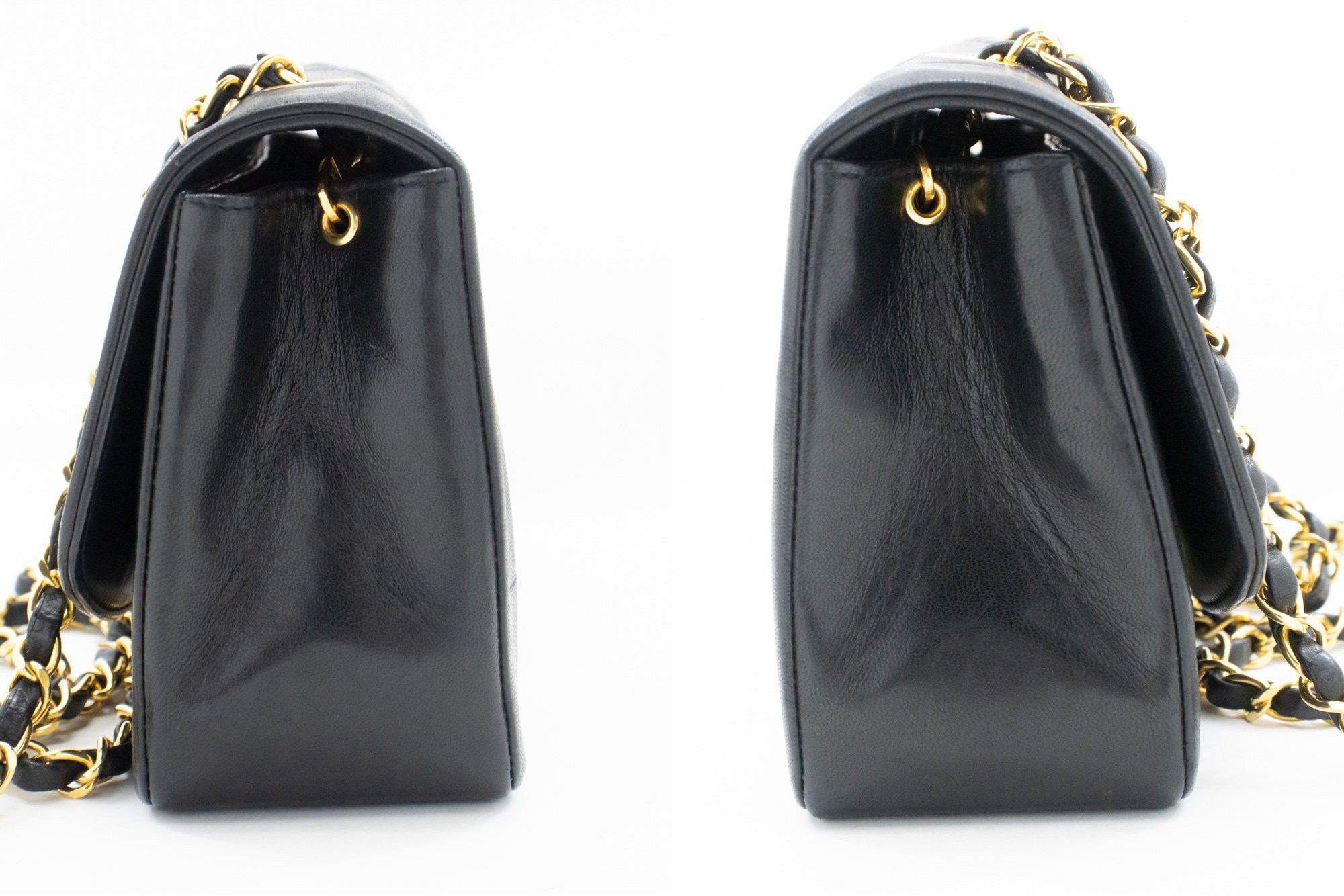 Chanel Black Leather Shoulder Bag (Pre-Owned) Size ONE SIZE - 3 Thumbnail