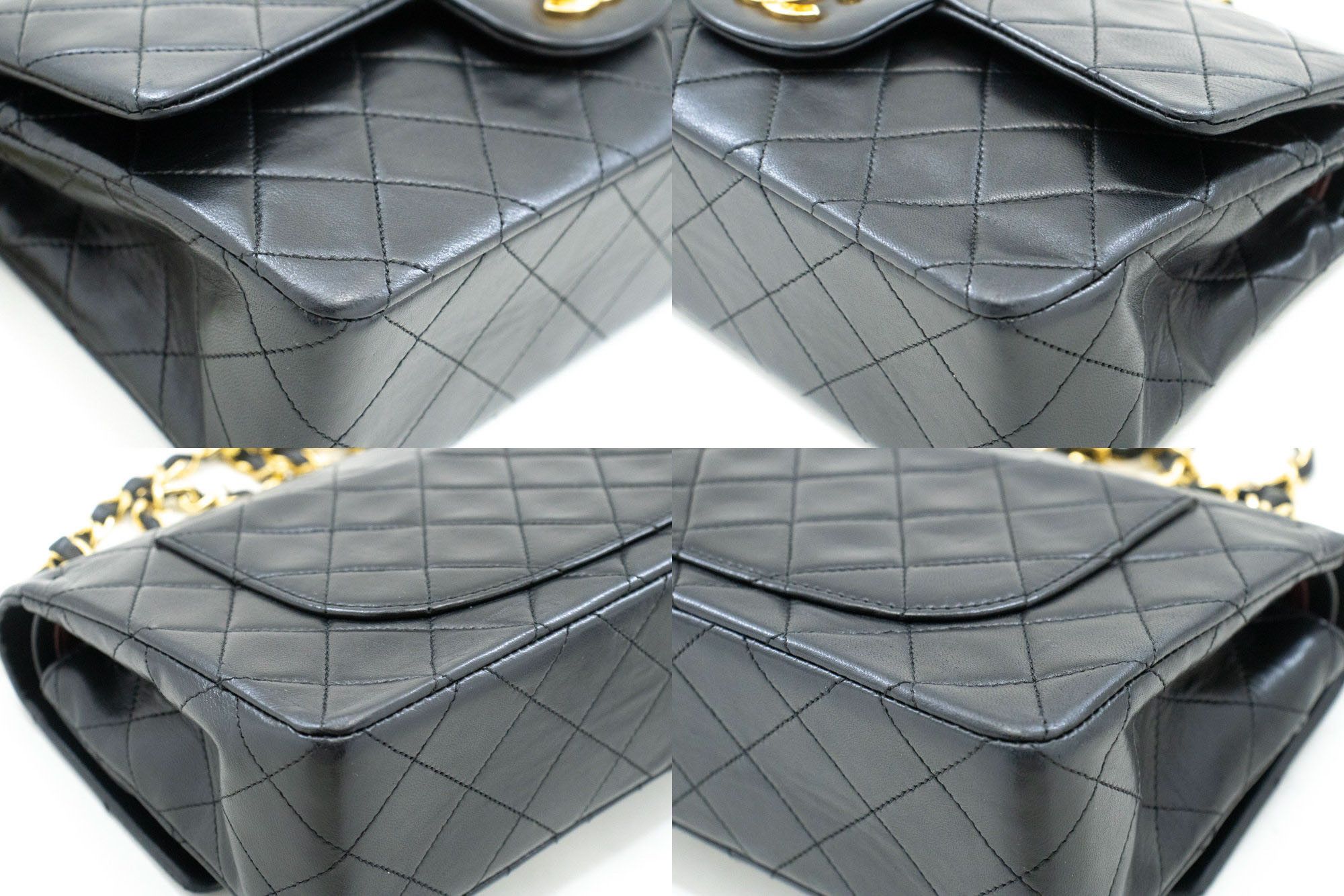 Chanel Timeless 23 Black Leather Shoulder Bag (Pre-Owned) Size ONE SIZE - 5 Thumbnail