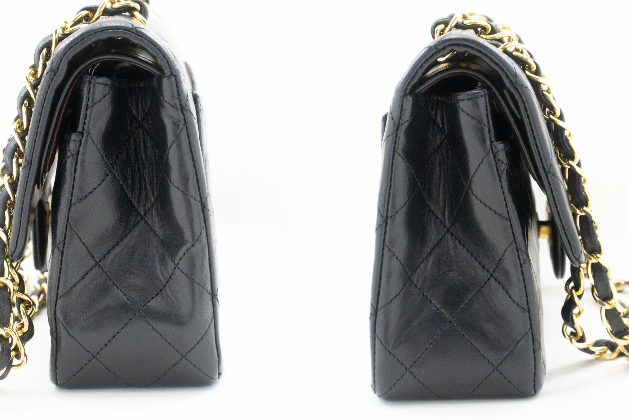 Chanel Timeless 23 Black Leather Shoulder Bag (Pre-Owned) Size ONE SIZE - 3 Thumbnail
