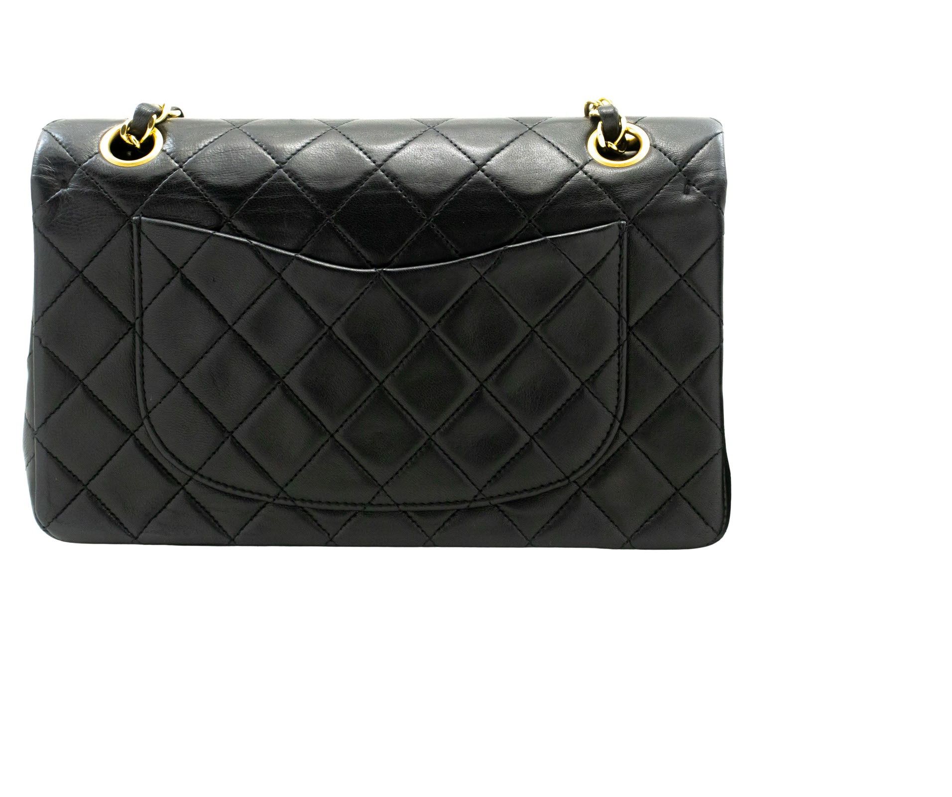 Chanel Timeless 23 Black Leather Shoulder Bag (Pre-Owned) Size ONE SIZE - 2 Thumbnail