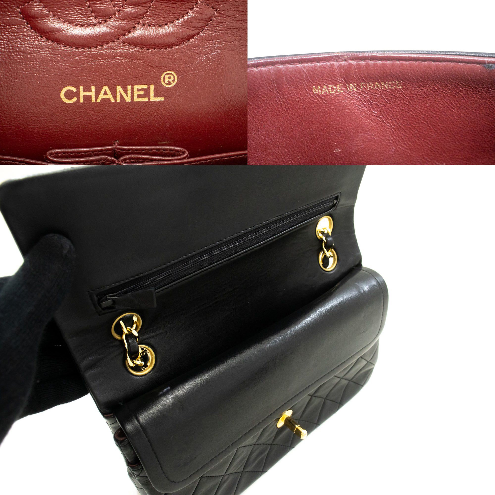 Chanel Timeless 23 Black Leather Shoulder Bag (Pre-Owned) Size ONE SIZE - 8 Thumbnail