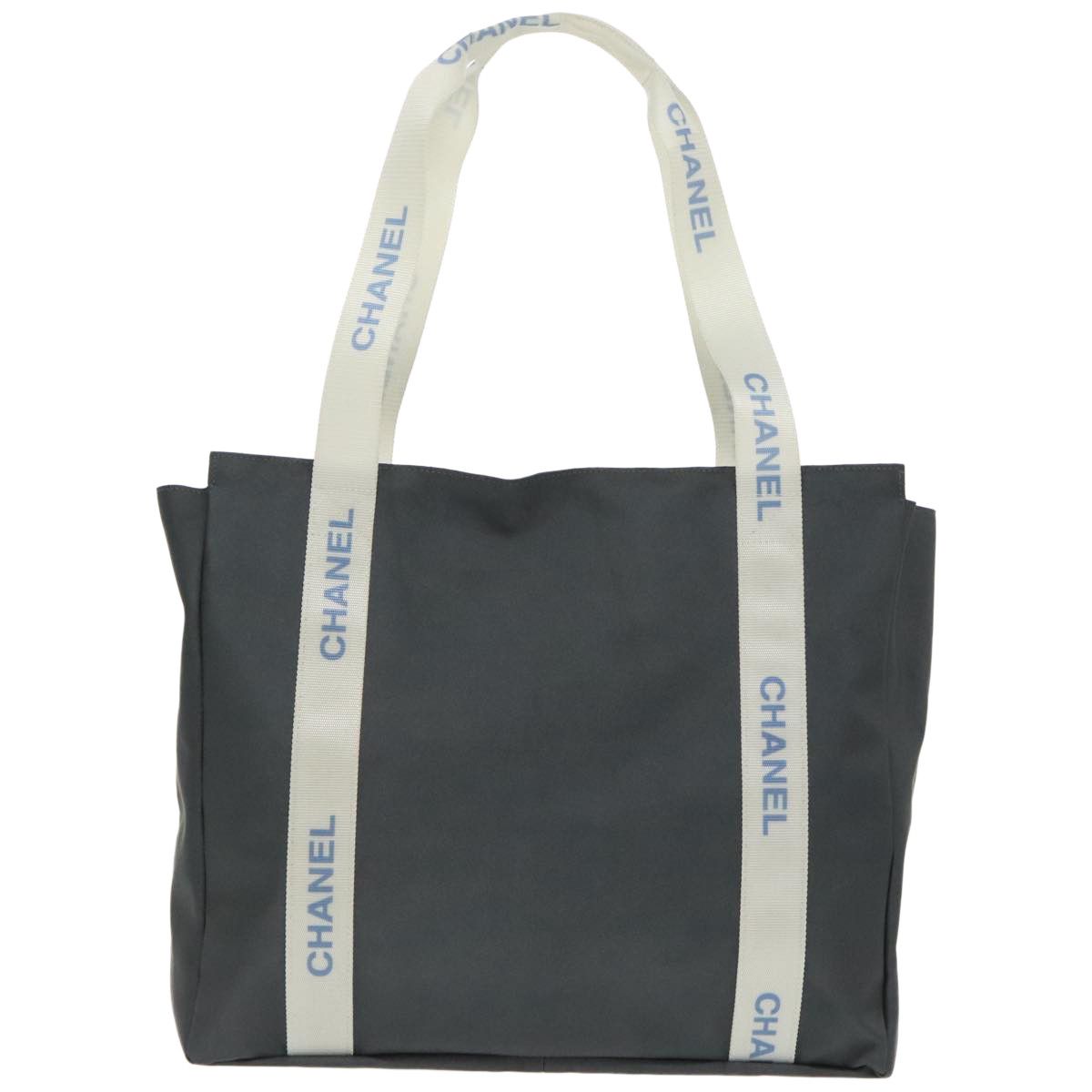 Chanel Grey Synthetic Tote Bag (Pre-Owned) Size ONE SIZE - 2 Thumbnail