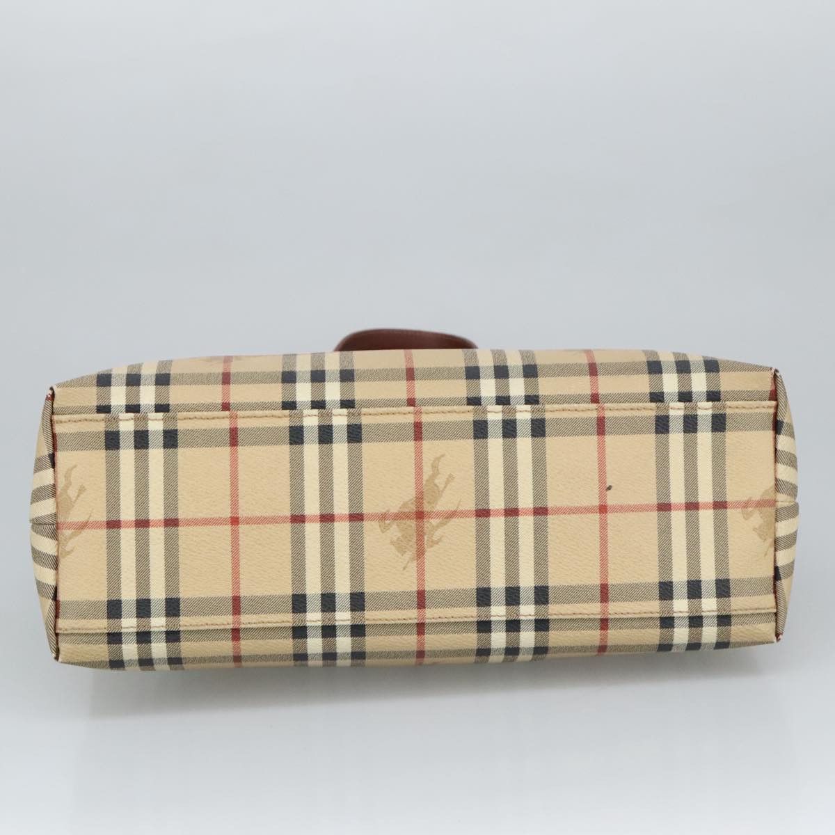 Burberry Nova Check Beige Canvas Shoulder Bag (Pre-Owned) Size ONE SIZE - 18 Thumbnail