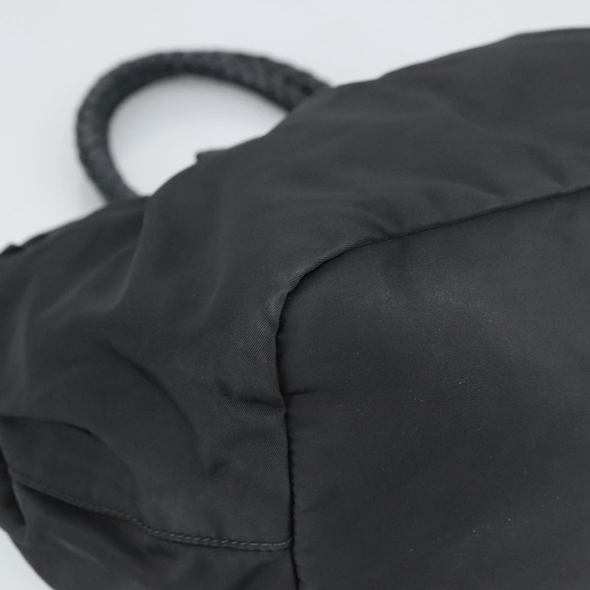 Prada Tessuto Black Synthetic Handbag (Pre-Owned) Size ONE SIZE - 9 Thumbnail