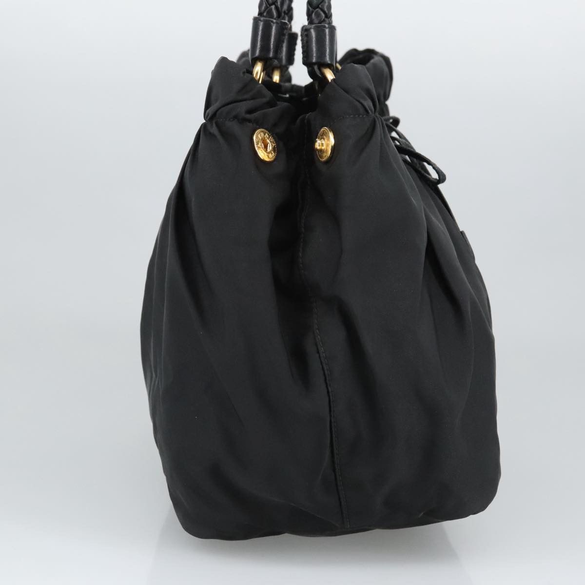 Prada Tessuto Black Synthetic Handbag (Pre-Owned) Size ONE SIZE - 3 Thumbnail