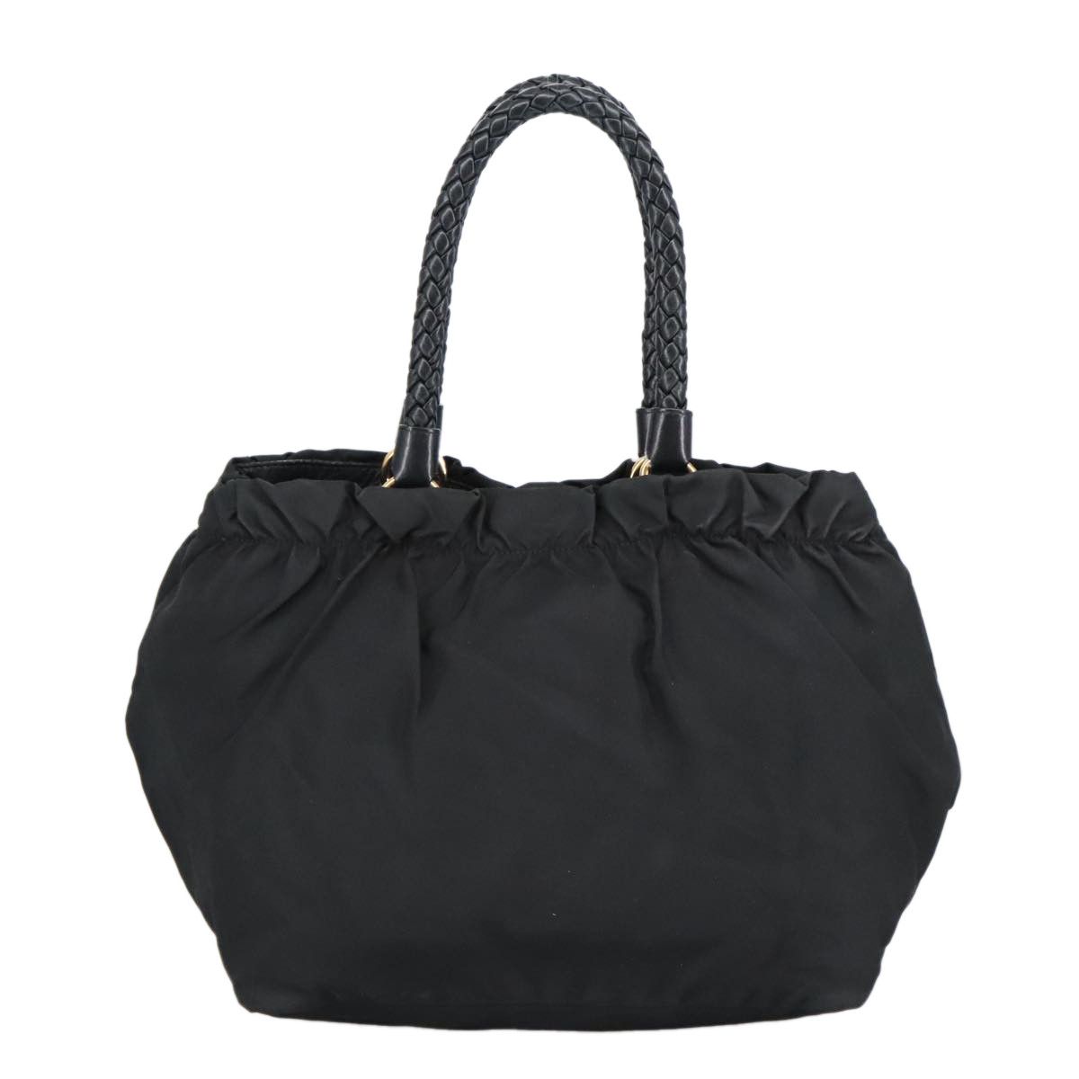 Prada Tessuto Black Synthetic Handbag (Pre-Owned) Size ONE SIZE - 2 Thumbnail