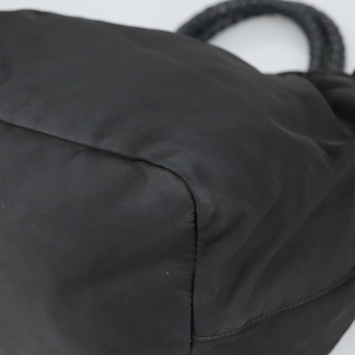 Prada Tessuto Black Synthetic Handbag (Pre-Owned) Size ONE SIZE - 6 Thumbnail