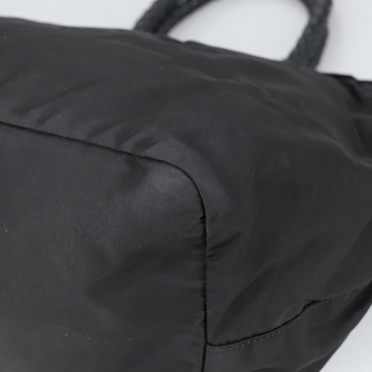 Prada Tessuto Black Synthetic Handbag (Pre-Owned) Size ONE SIZE - 7 Thumbnail