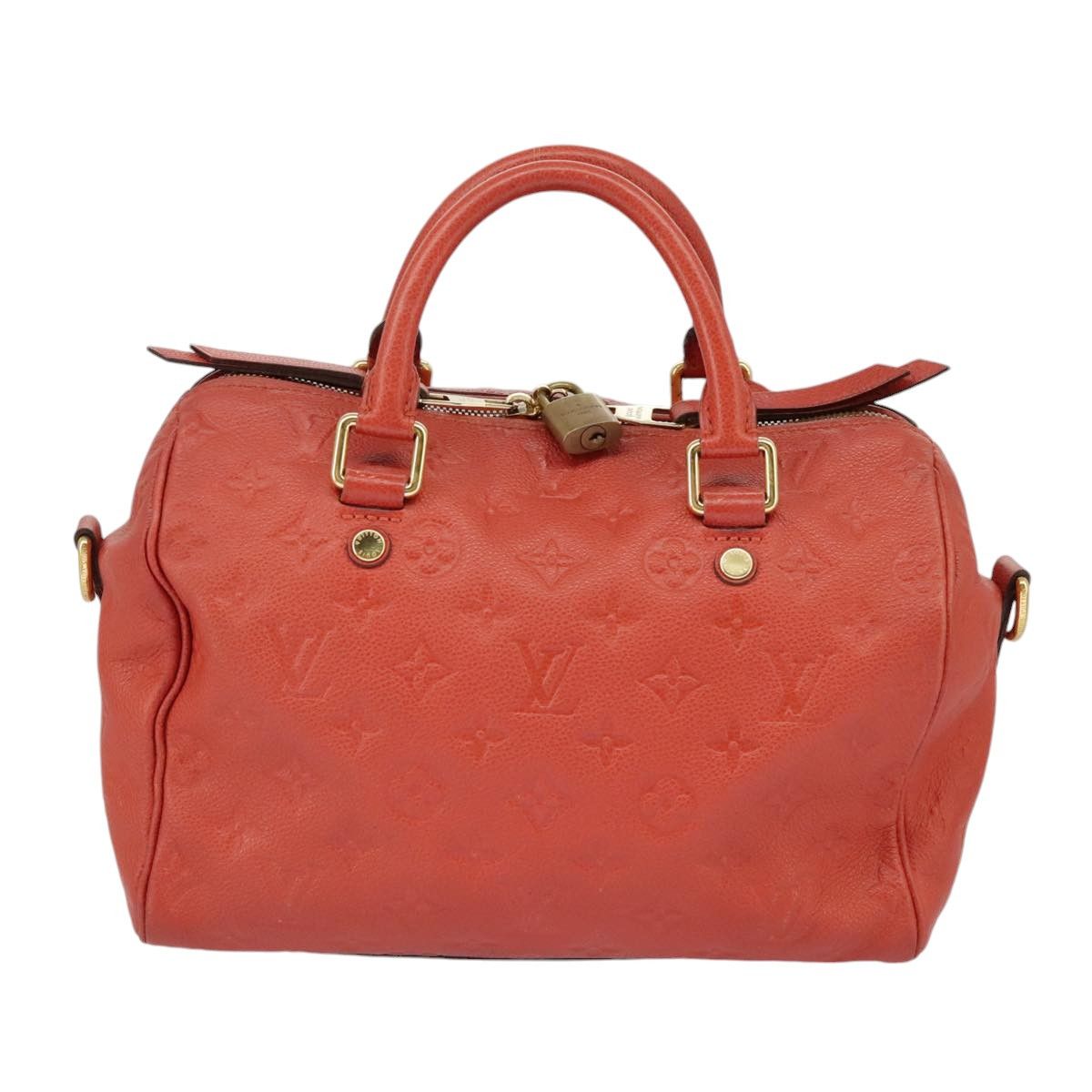 Louis Vuitton Speedy Bandoulière 25 Red Leather Handbag (Pre-Owned) Size ONE SIZE - 2 Thumbnail