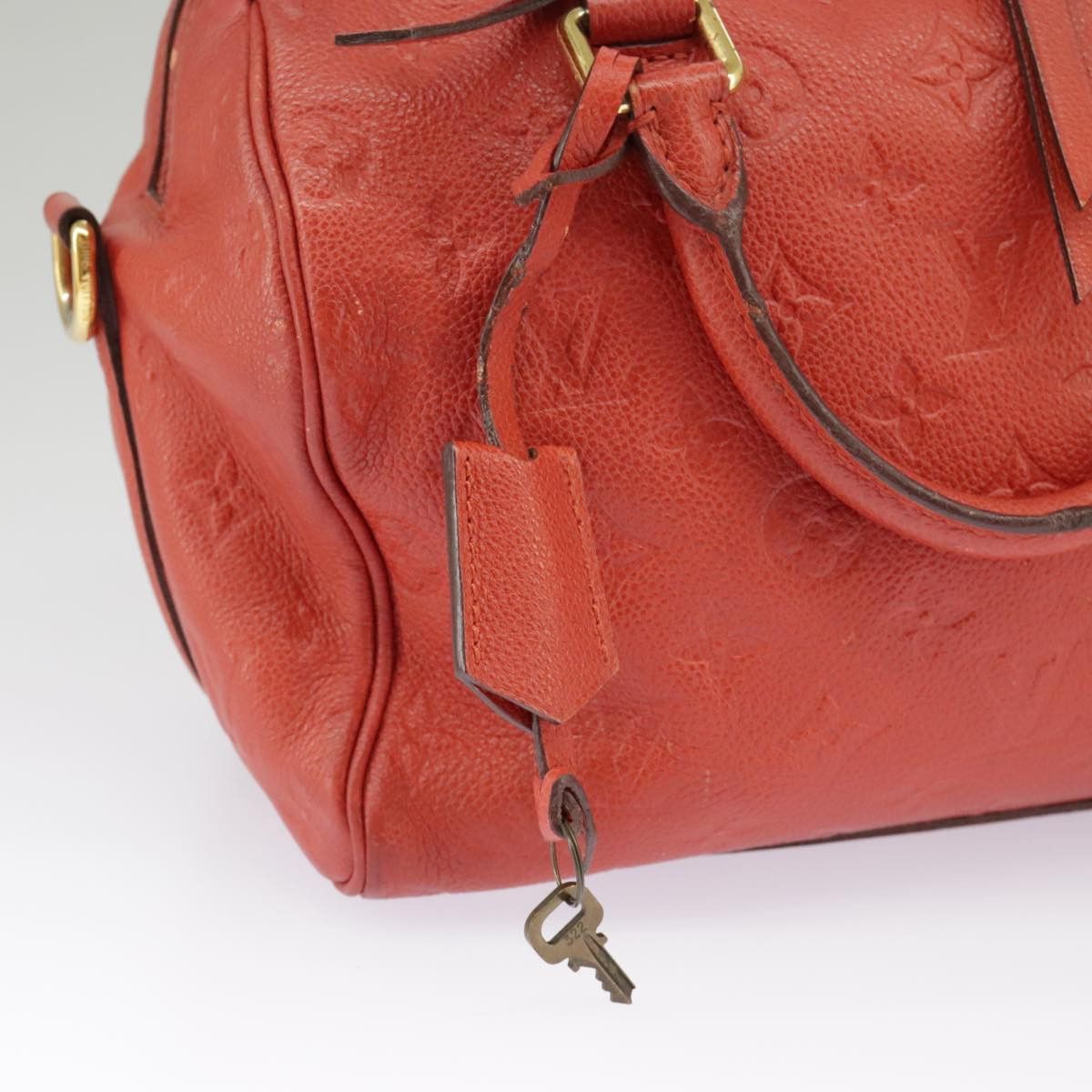 Louis Vuitton Speedy Bandoulière 25 Red Leather Handbag (Pre-Owned) Size ONE SIZE - 20 Thumbnail