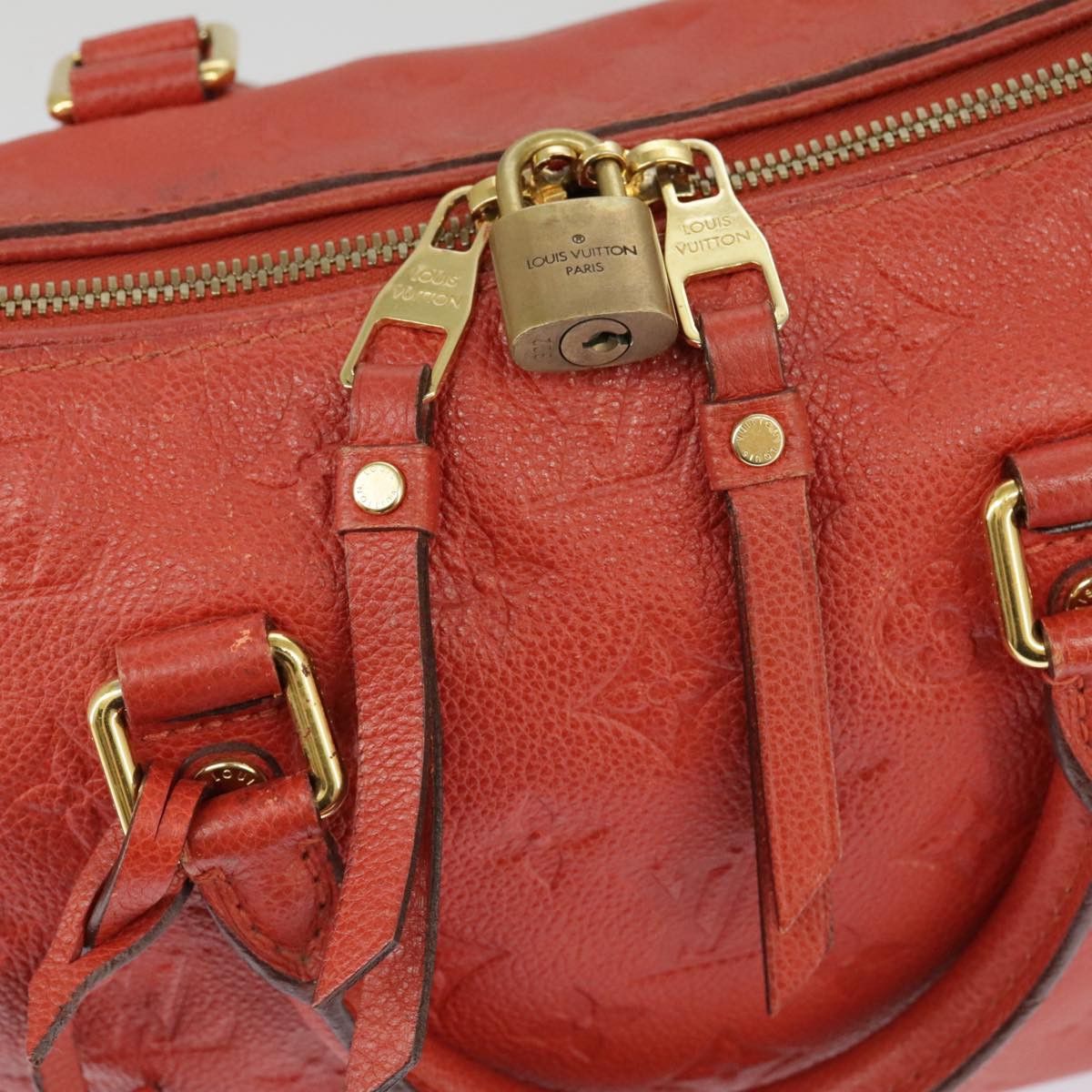 Louis Vuitton Speedy Bandoulière 25 Red Leather Handbag (Pre-Owned) Size ONE SIZE - 11 Thumbnail