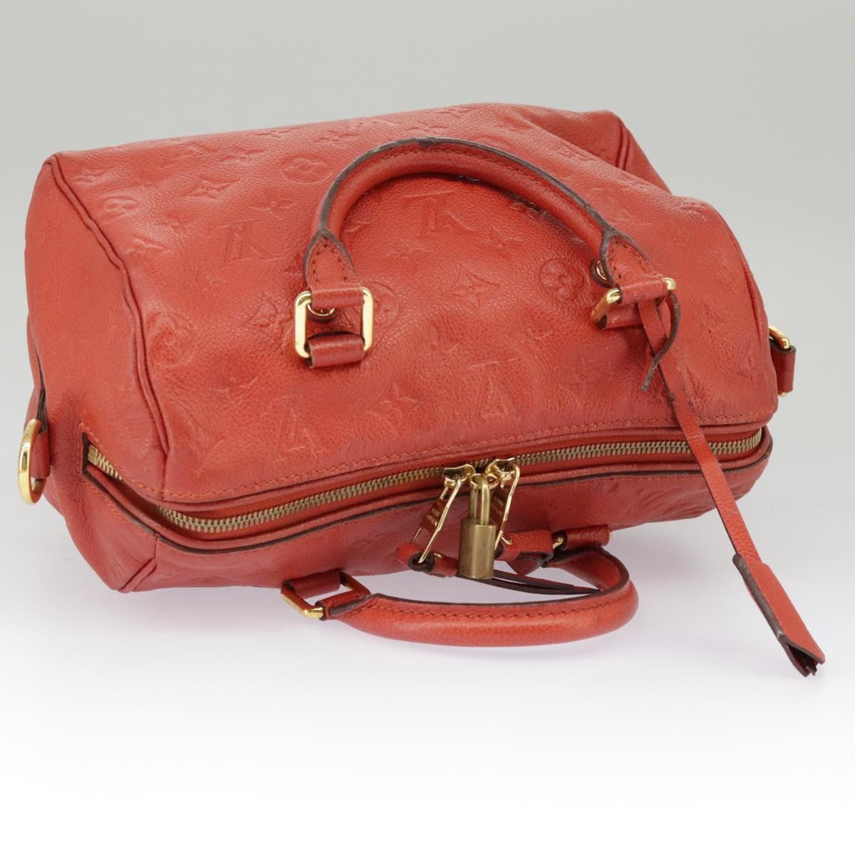 Louis Vuitton Speedy Bandoulière 25 Red Leather Handbag (Pre-Owned) Size ONE SIZE - 18 Thumbnail
