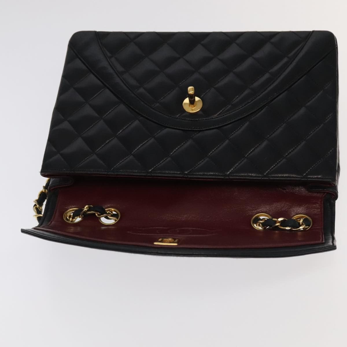 Chanel Coco Mark Black Leather Shoulder Bag (Pre-Owned) Size ONE SIZE - 15 Thumbnail
