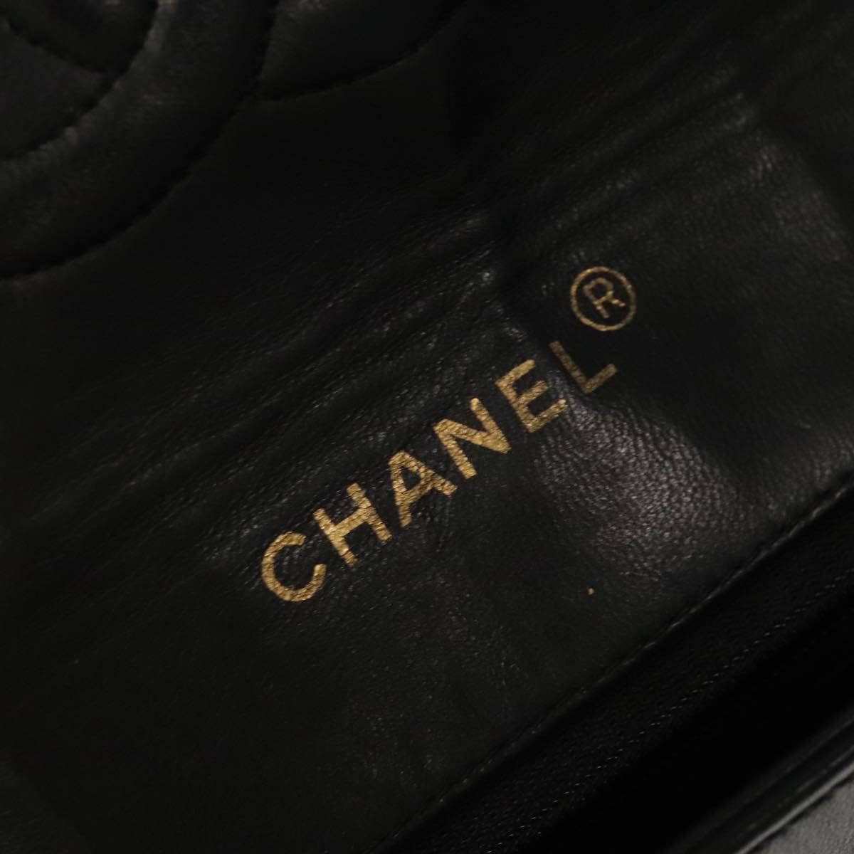 Chanel Coco Mark Black Leather Shoulder Bag (Pre-Owned) Size ONE SIZE - 15 Thumbnail