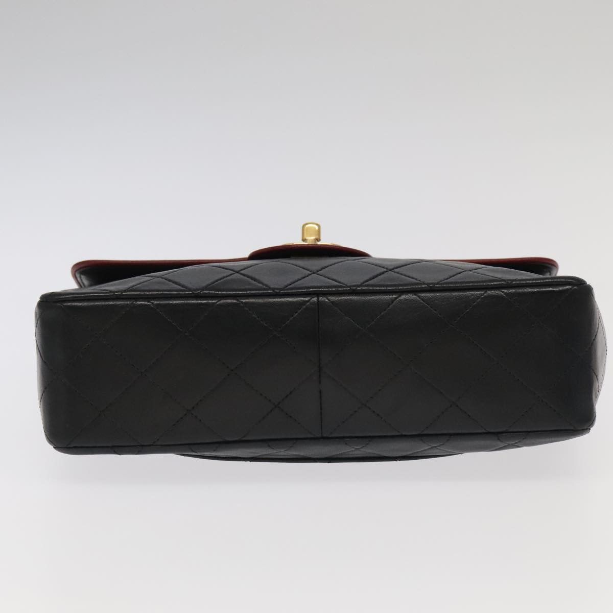 Chanel Coco Mark Black Leather Shoulder Bag (Pre-Owned) Size ONE SIZE - 18 Thumbnail