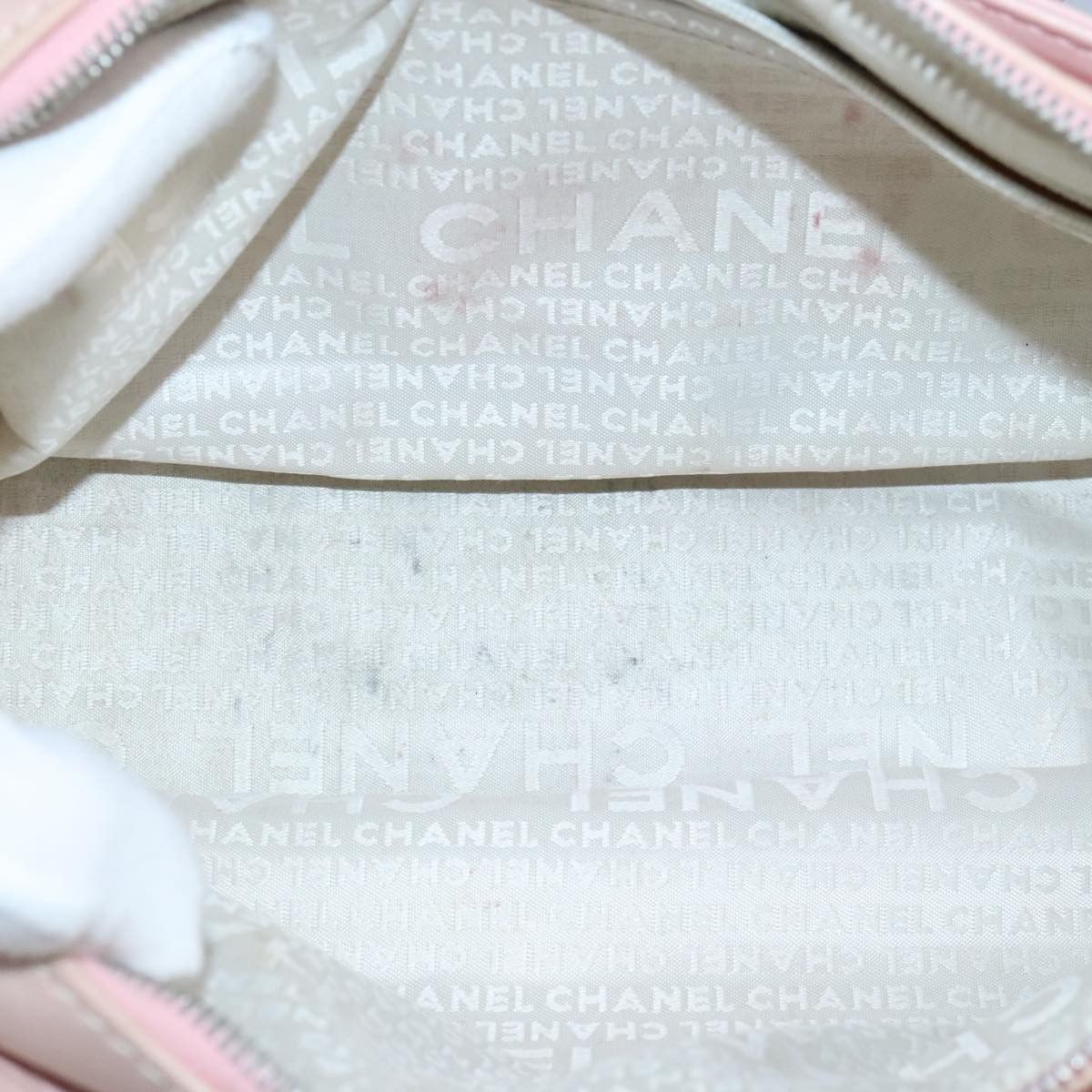 Chanel Pink Canvas Handbag (Pre-Owned) Size ONE SIZE - 12 Thumbnail