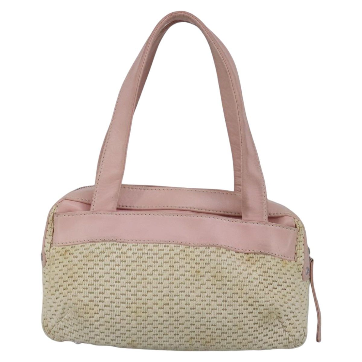 Chanel Pink Canvas Handbag (Pre-Owned) Size ONE SIZE - 2 Thumbnail
