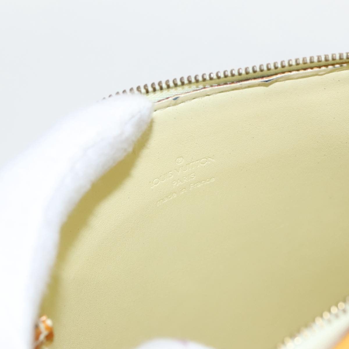 Louis Vuitton Mott Yellow Patent Leather Shoulder Bag (Pre-Owned) Size ONE SIZE - 14 Thumbnail