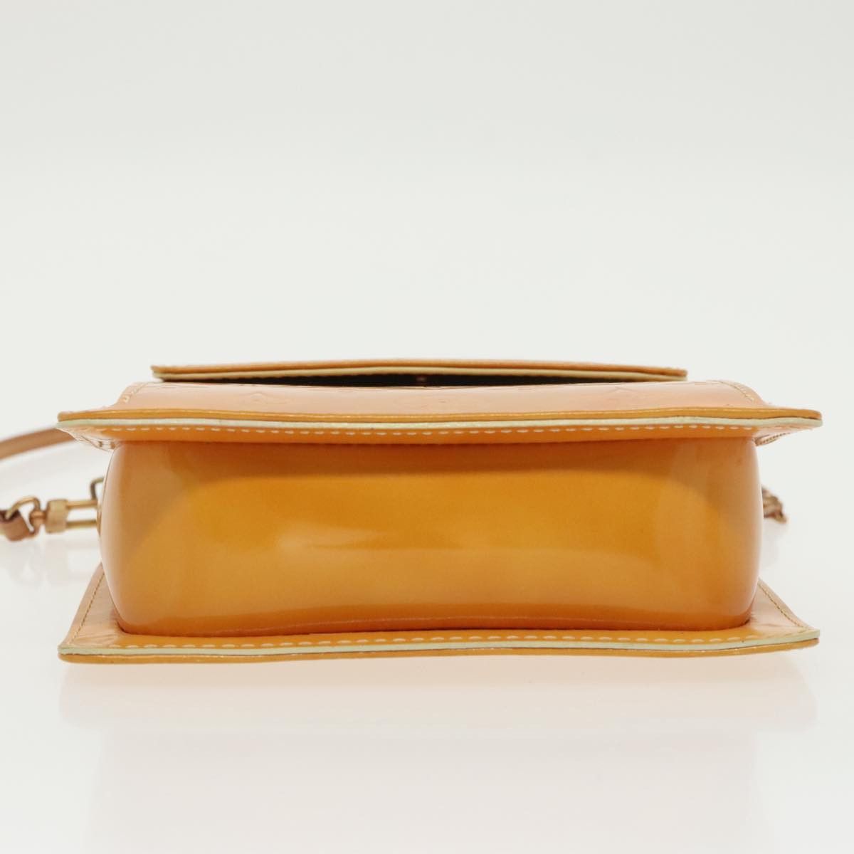 Louis Vuitton Mott Yellow Patent Leather Shoulder Bag (Pre-Owned) Size ONE SIZE - 7 Thumbnail