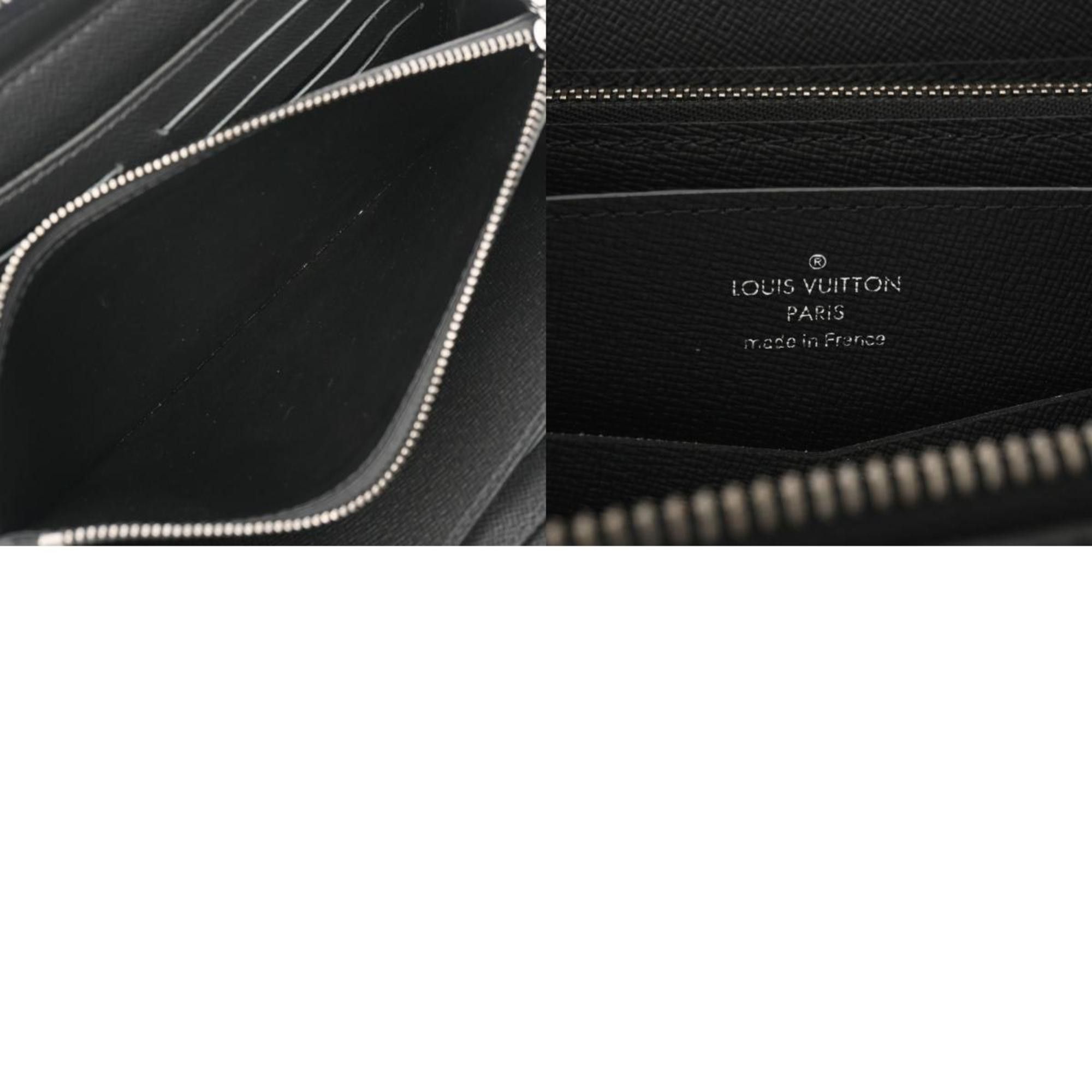 Louis Vuitton Louis Vuitton Monogram Eclipse Zippy XL Travel Case Black/Grey M61698 Men's Canvas Long Wallet Size ONE SIZE - 13 Thumbnail