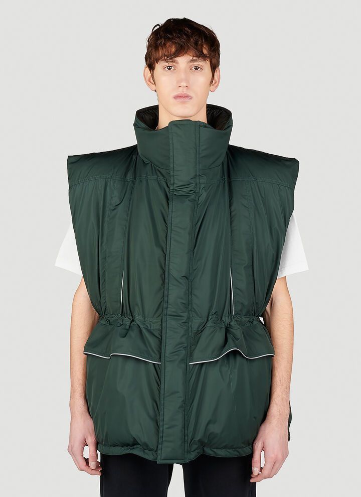 Balenciaga Wrap Gilet Size US XXL / EU 58 / 5 - 2 Thumbnail