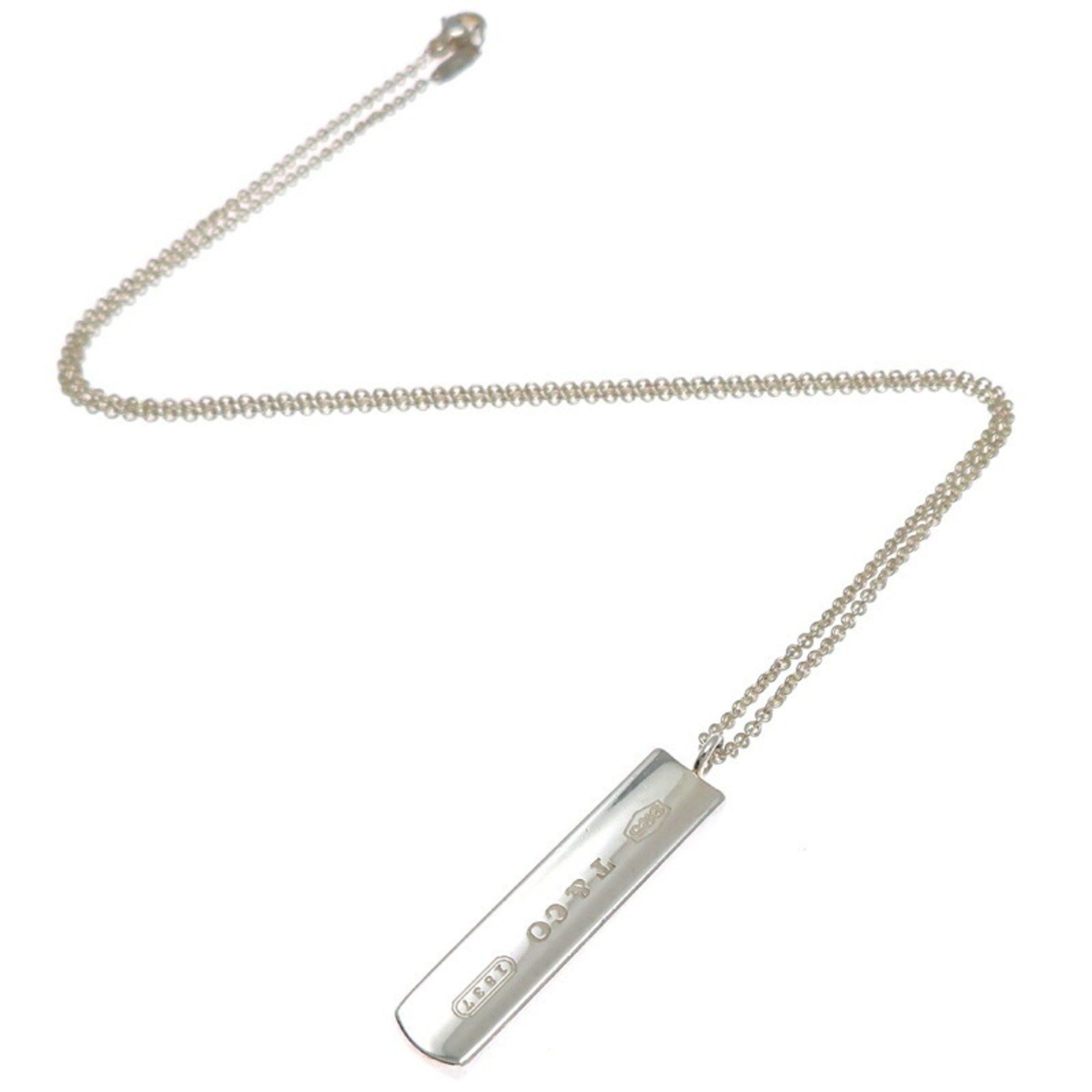 Tiffany & Co. Tiffany SV925 1837 Women's and Men's Necklace Silver 925 Size ONE SIZE - 3 Thumbnail