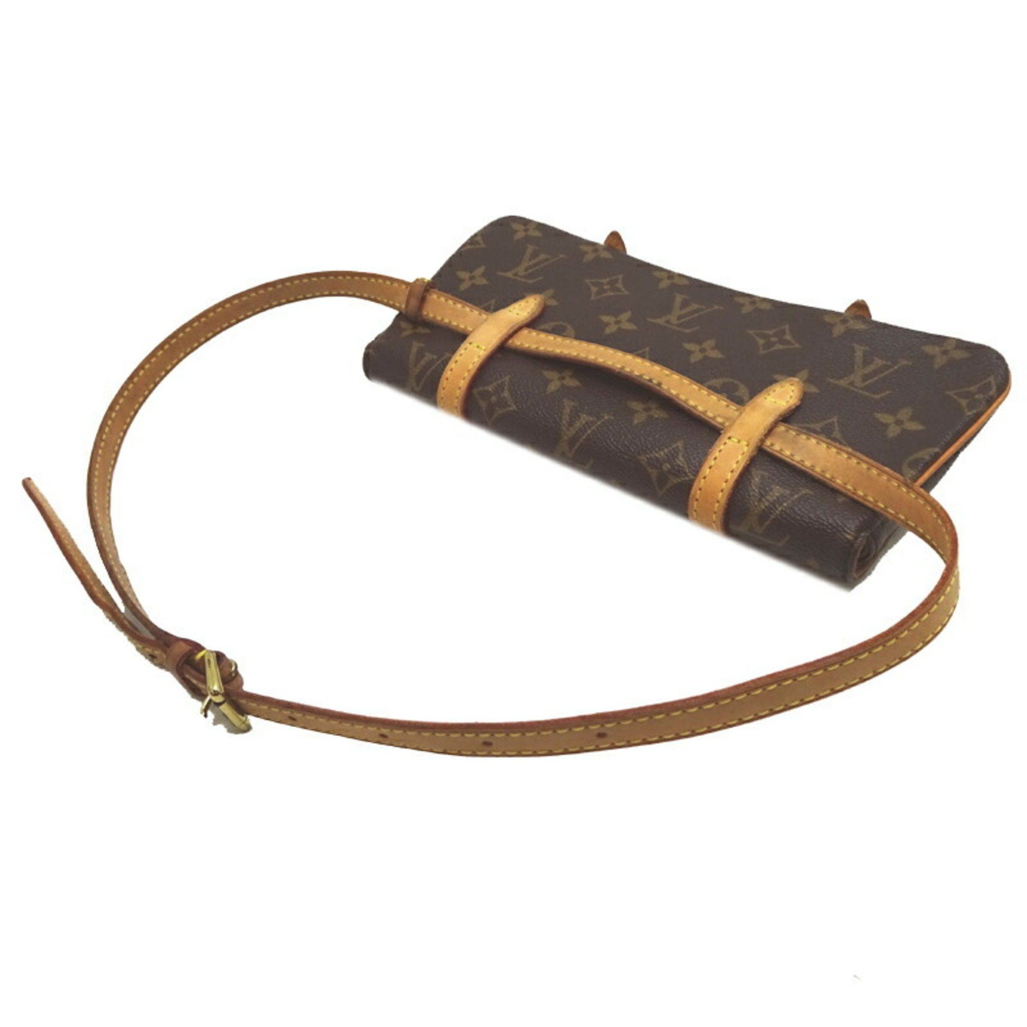 Louis Vuitton Louis Vuitton Pochette Marelle Women's Waist Bag M51159 Monogram Brown Size ONE SIZE - 4 Thumbnail